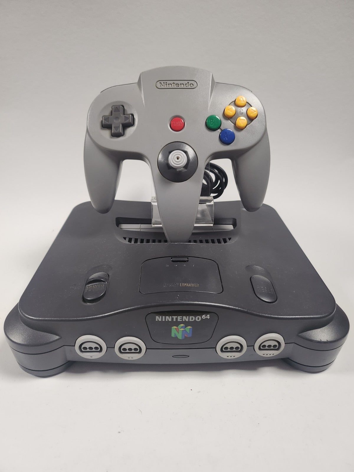 Nintendo 64 met 1 controller en adapter