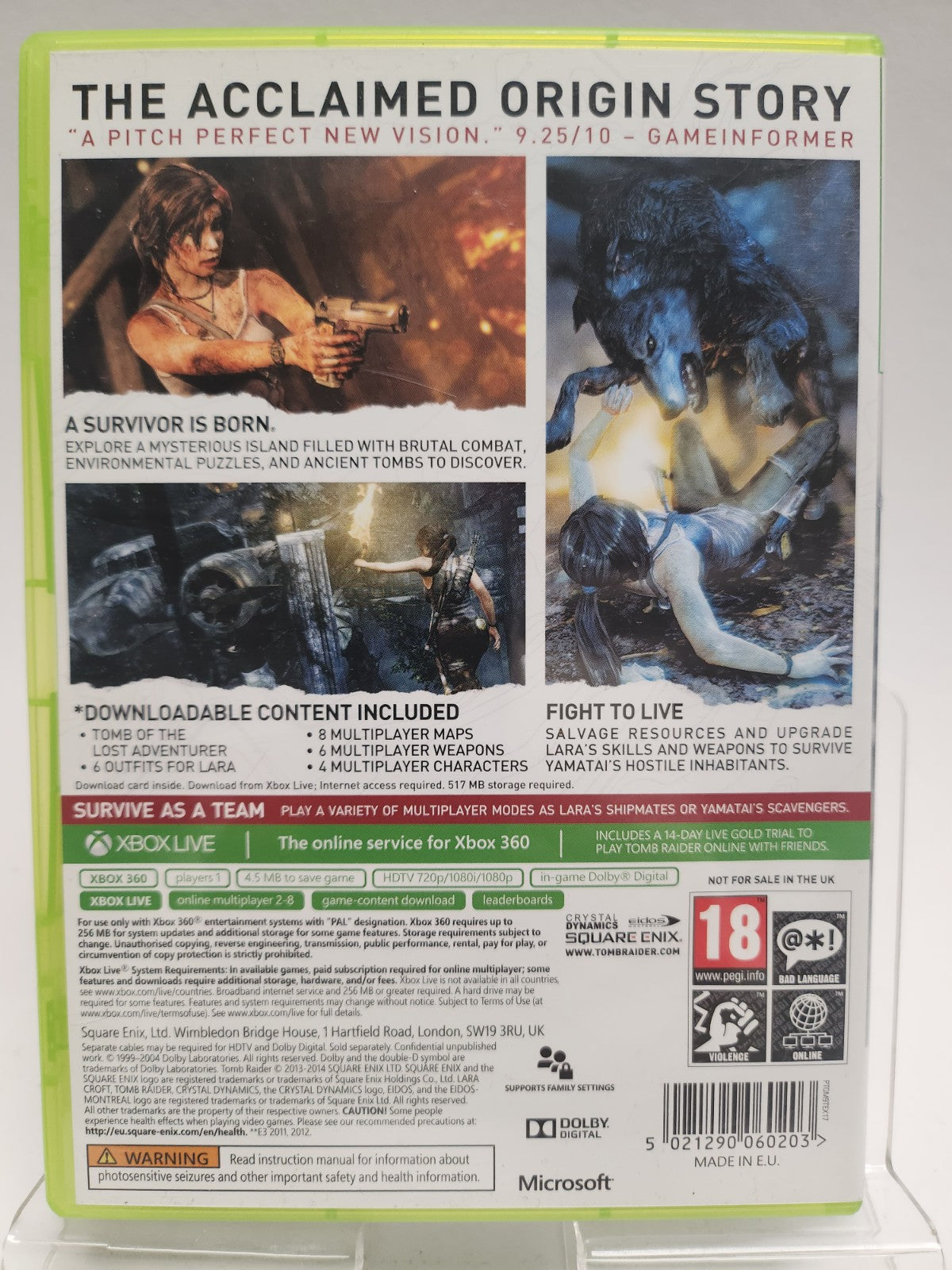 Tomb Raider GOTY Xbox 360