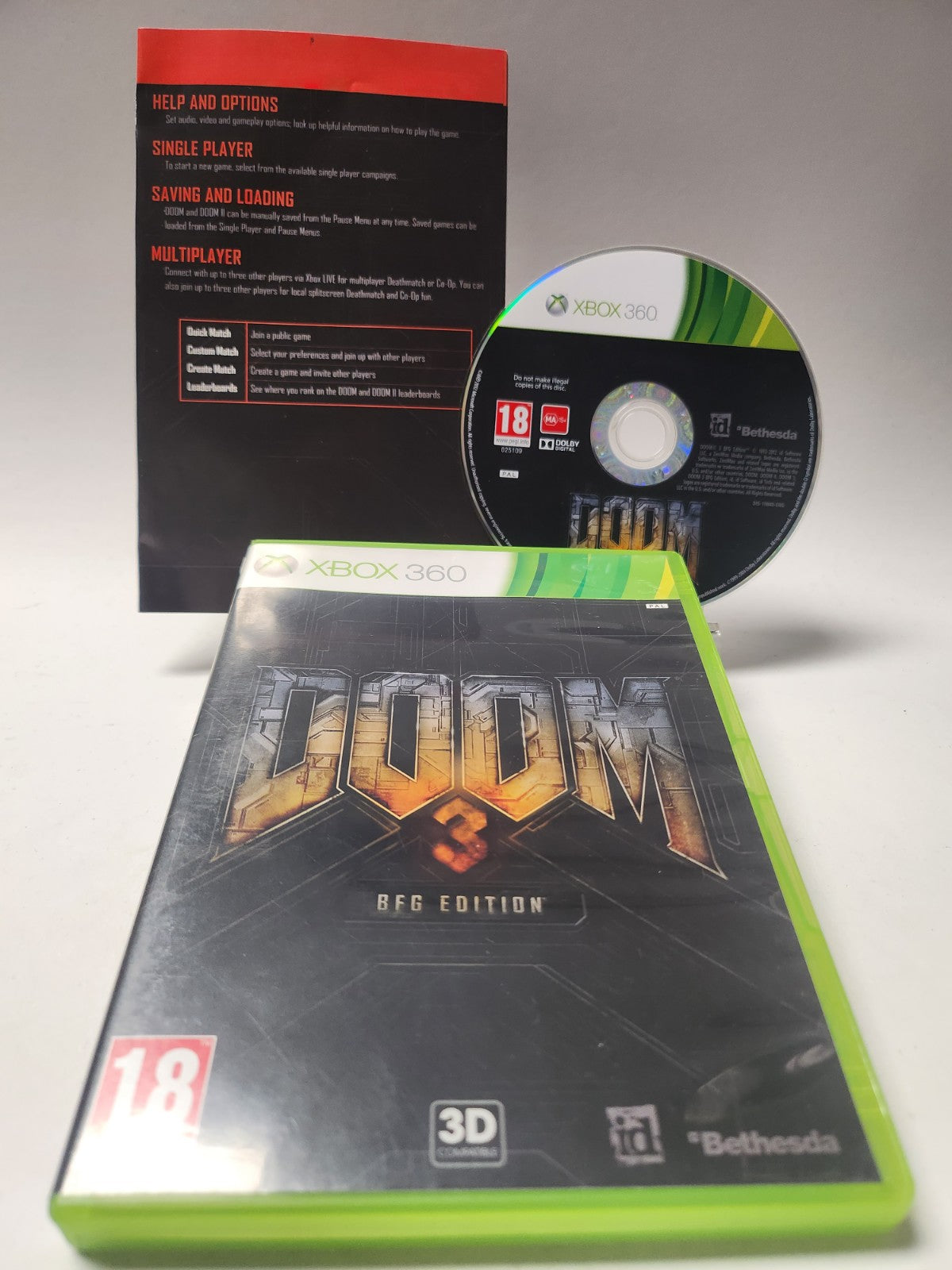 Doom 3 BFG Edition Xbox 360