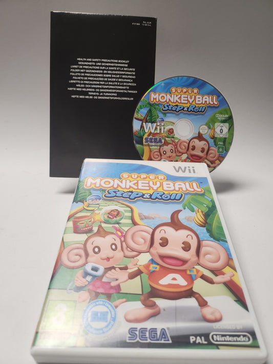 Super Monkey Ball Step & Roll Nintendo Wii