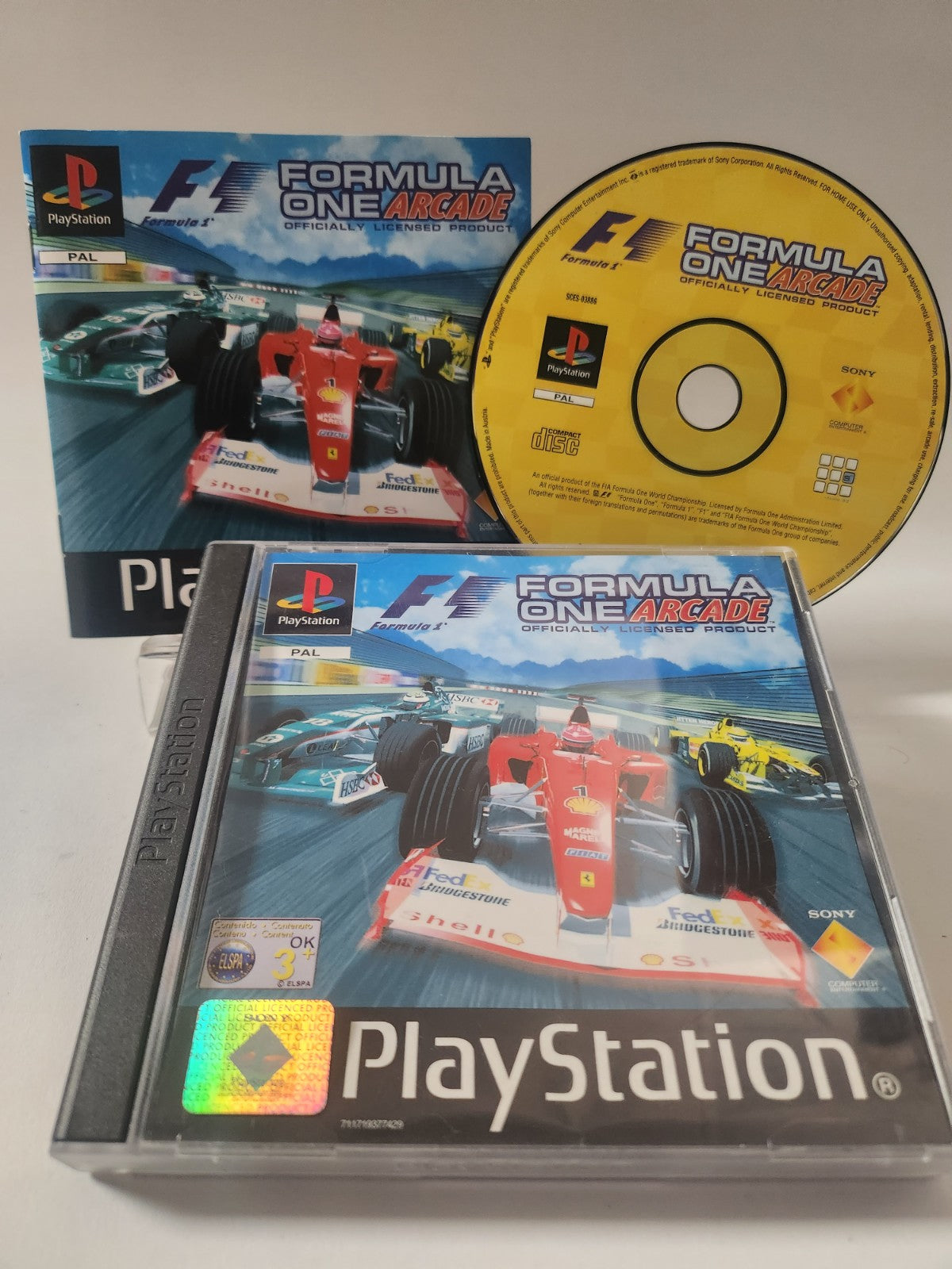 Formel-1-Arcade-Playstation 1