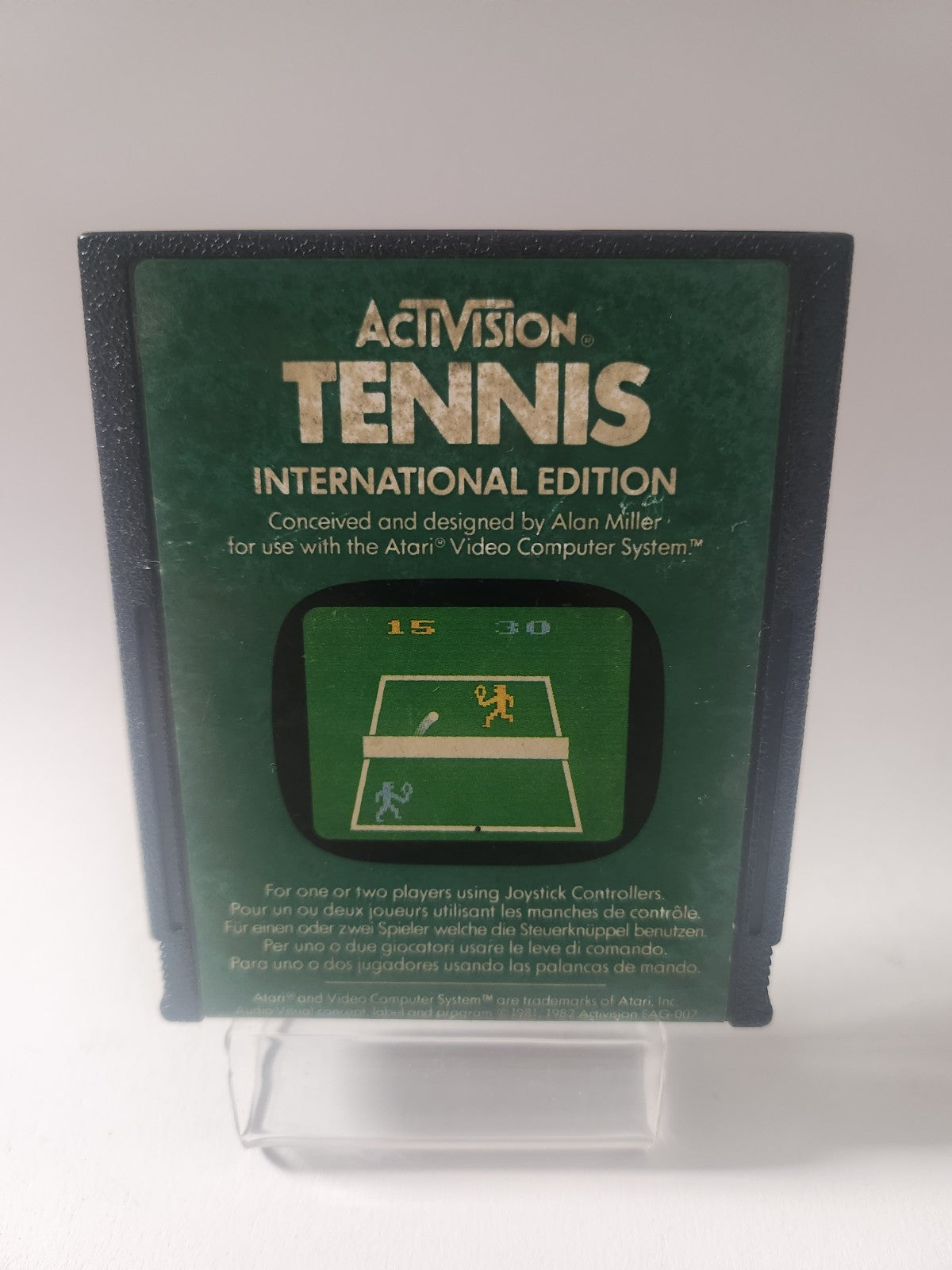 Tennis International Edition Atari 2600