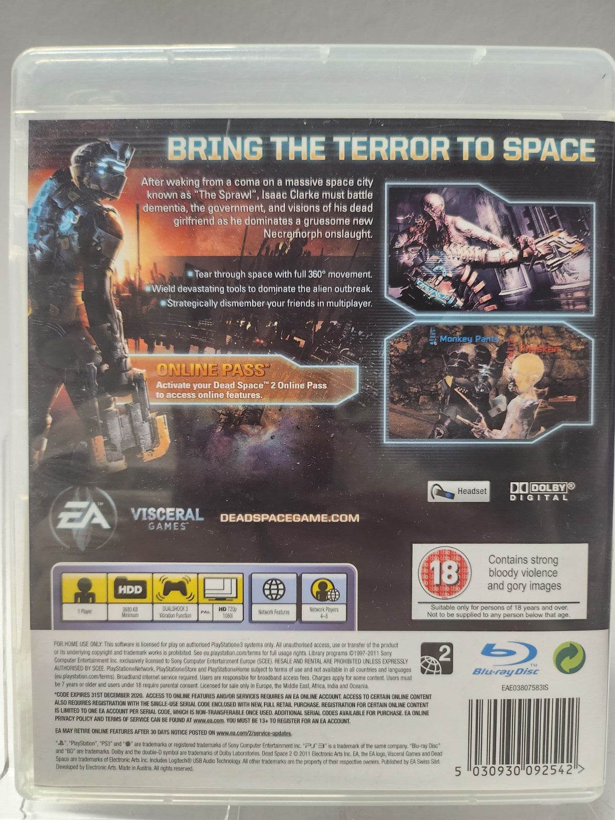 Dead Space 2 Playstation 3 - Feniks Gameshop