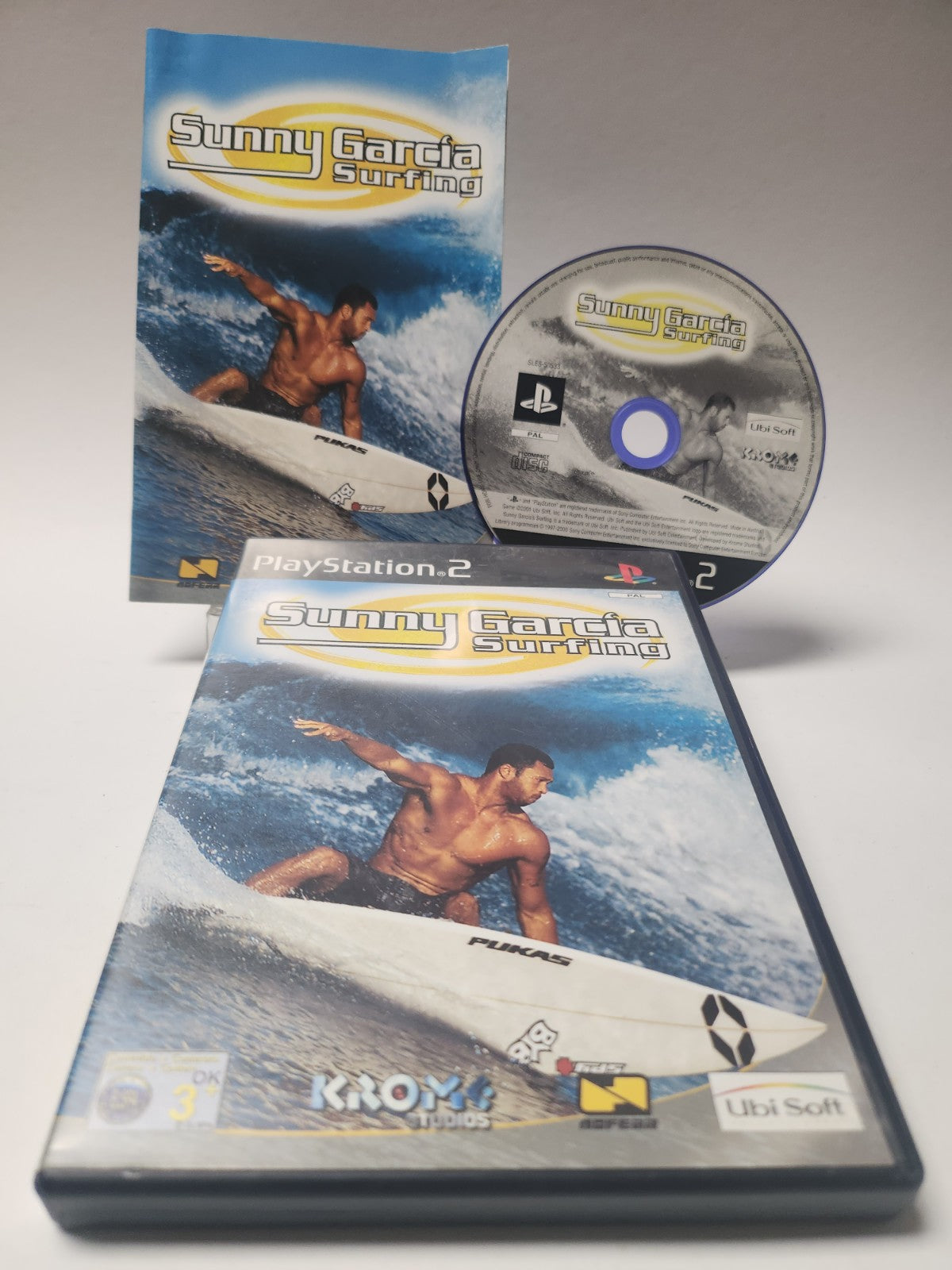 Sunny Garcia surft auf der Playstation 2