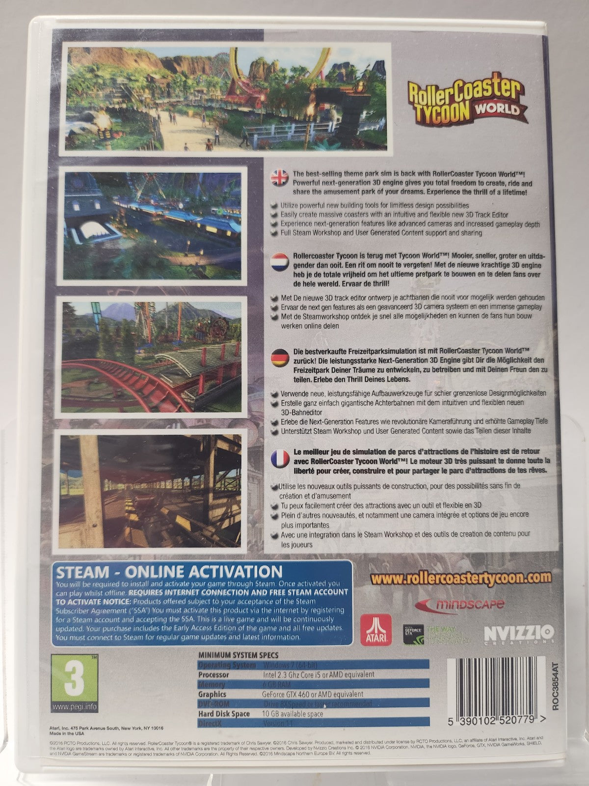 Rollercoaster Tycoon World PC