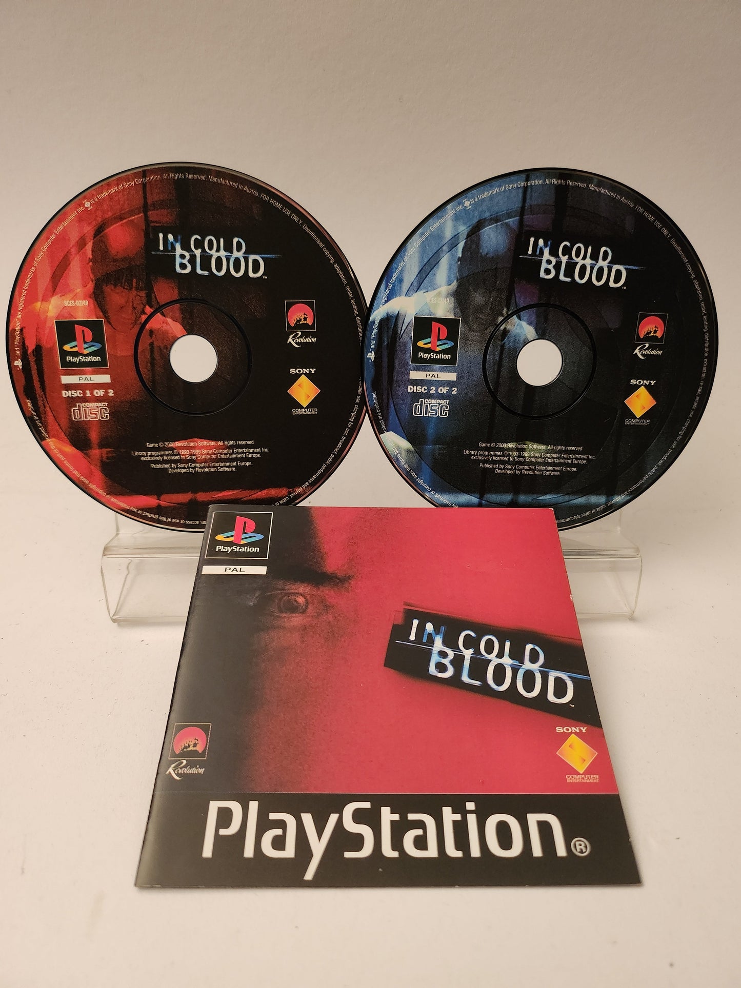 In Cold Blood Playstation 1 - Playstation 1 Games