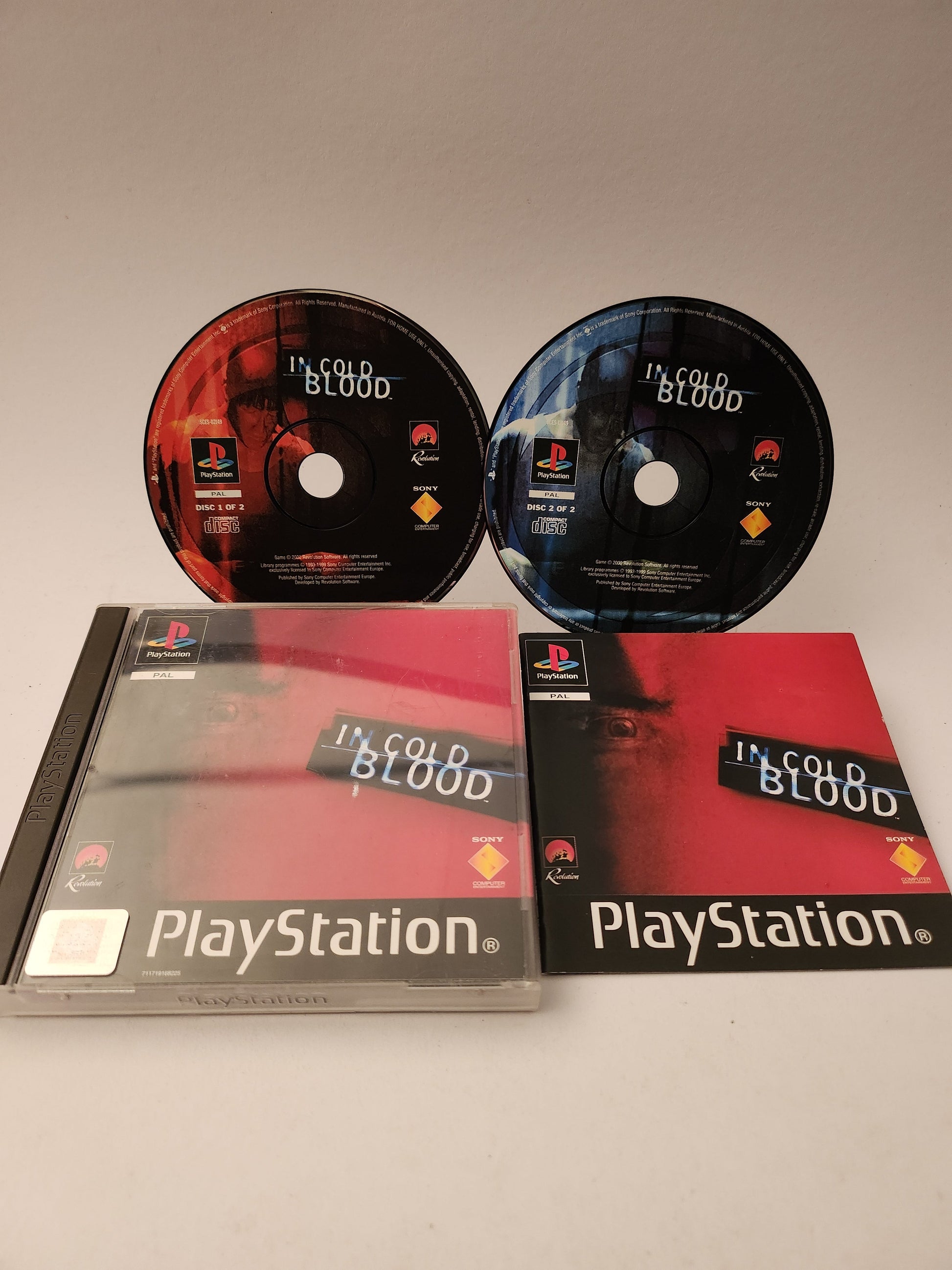 In Cold Blood Playstation 1 - Playstation 1 Games