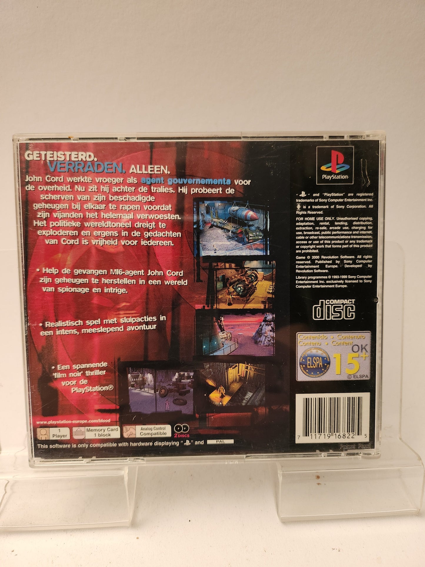 In Cold Blood Playstation 1 - Playstation 1 Games