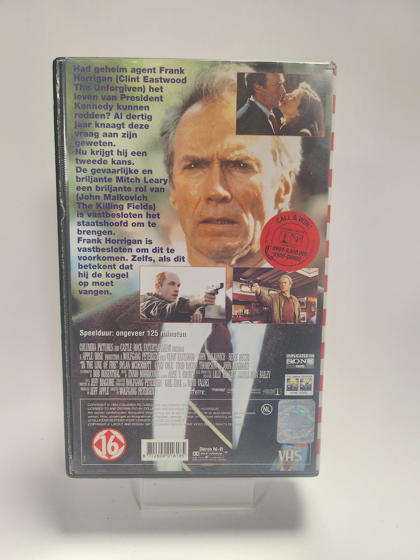 In the Line of Fire VHS - VHS Volwassenen