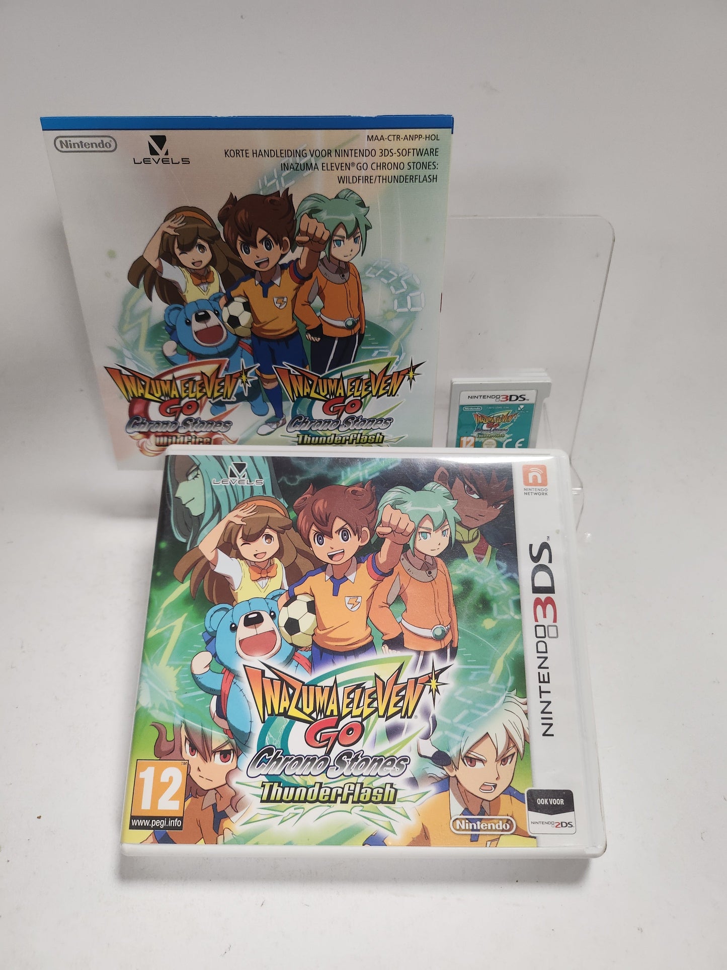 Inazuma Eleven Go Chrono Stones Thunderflash Nintendo 3DS - Nintendo 3DS Games