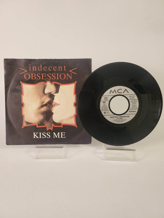 Indecent Obsession: Kiss Me Single Vinyl - Feniks Gameshop
