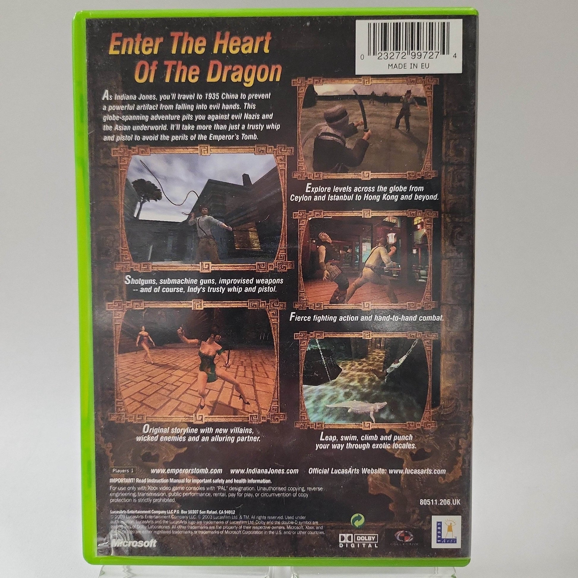 Indiana Jones and the Emperor's Tomb Xbox Original - Feniks Gameshop