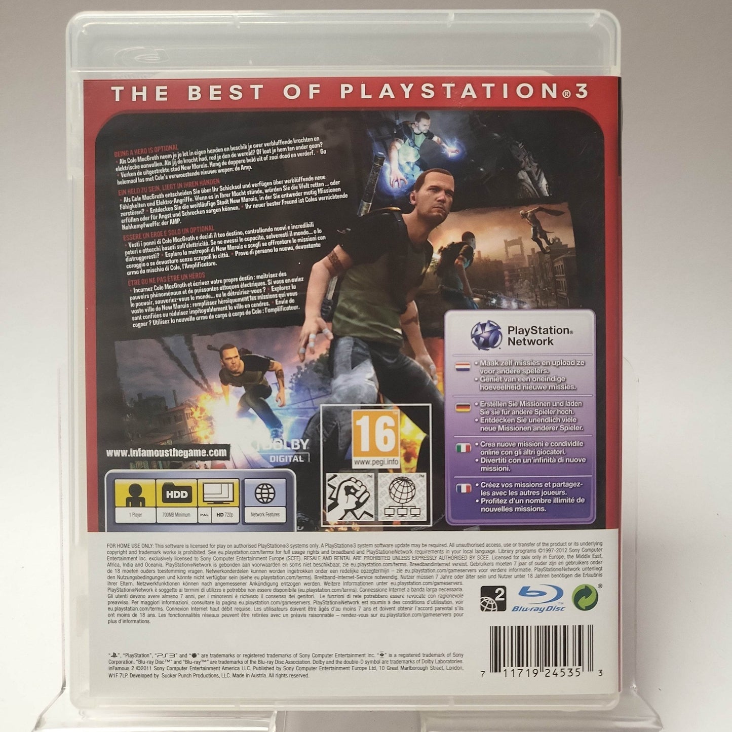 Infamous 2 Essentials Edition Playstation 3 - Feniks Gameshop