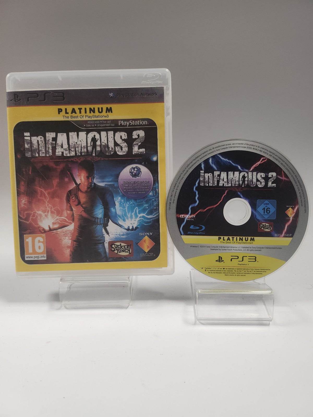 Infamous 2 Platinum Edition (Copy Cover) Playstation 3 - Feniks Gameshop