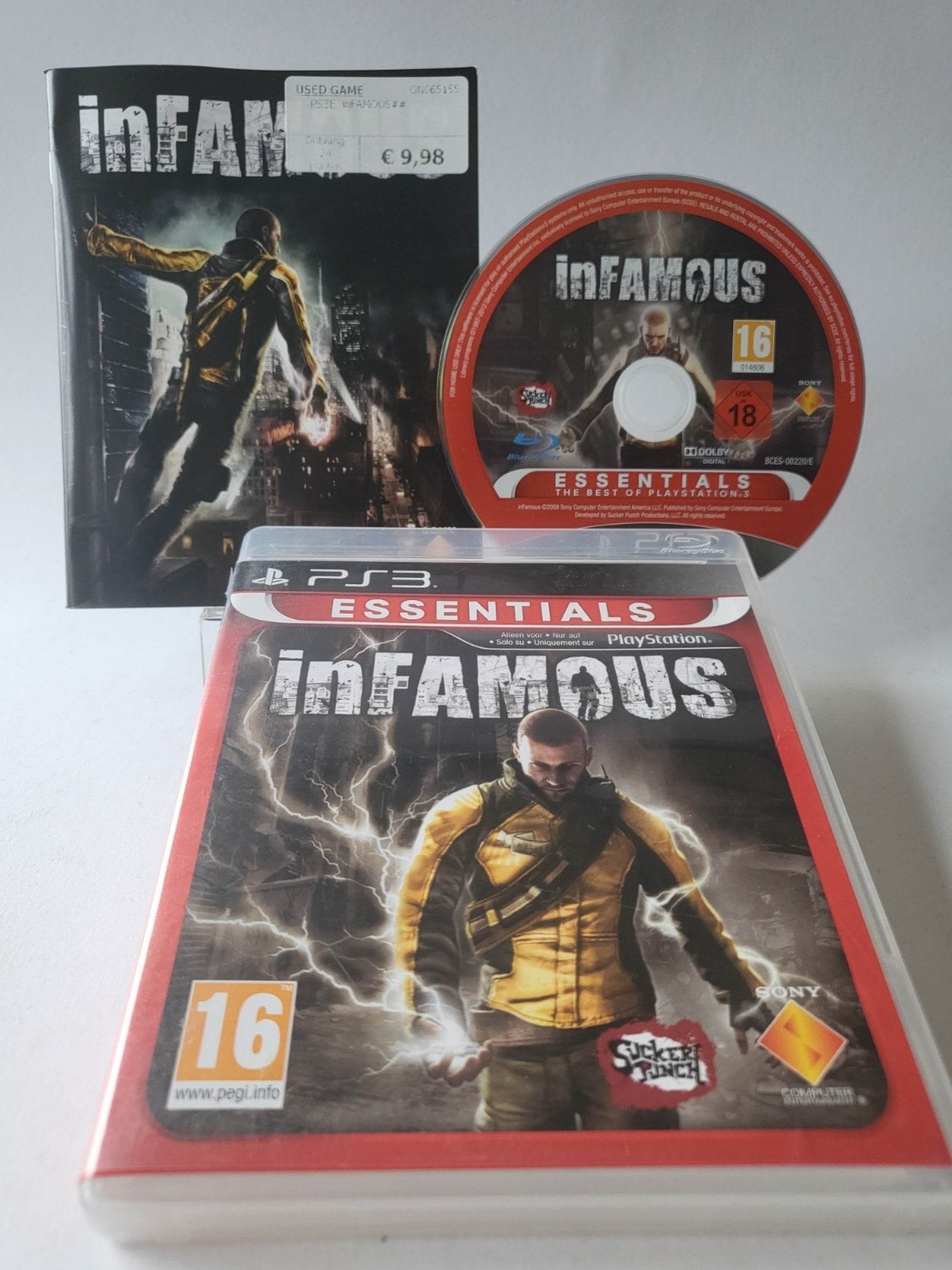 Infamous Essentials Edition Playstation 3 - Feniks Gameshop