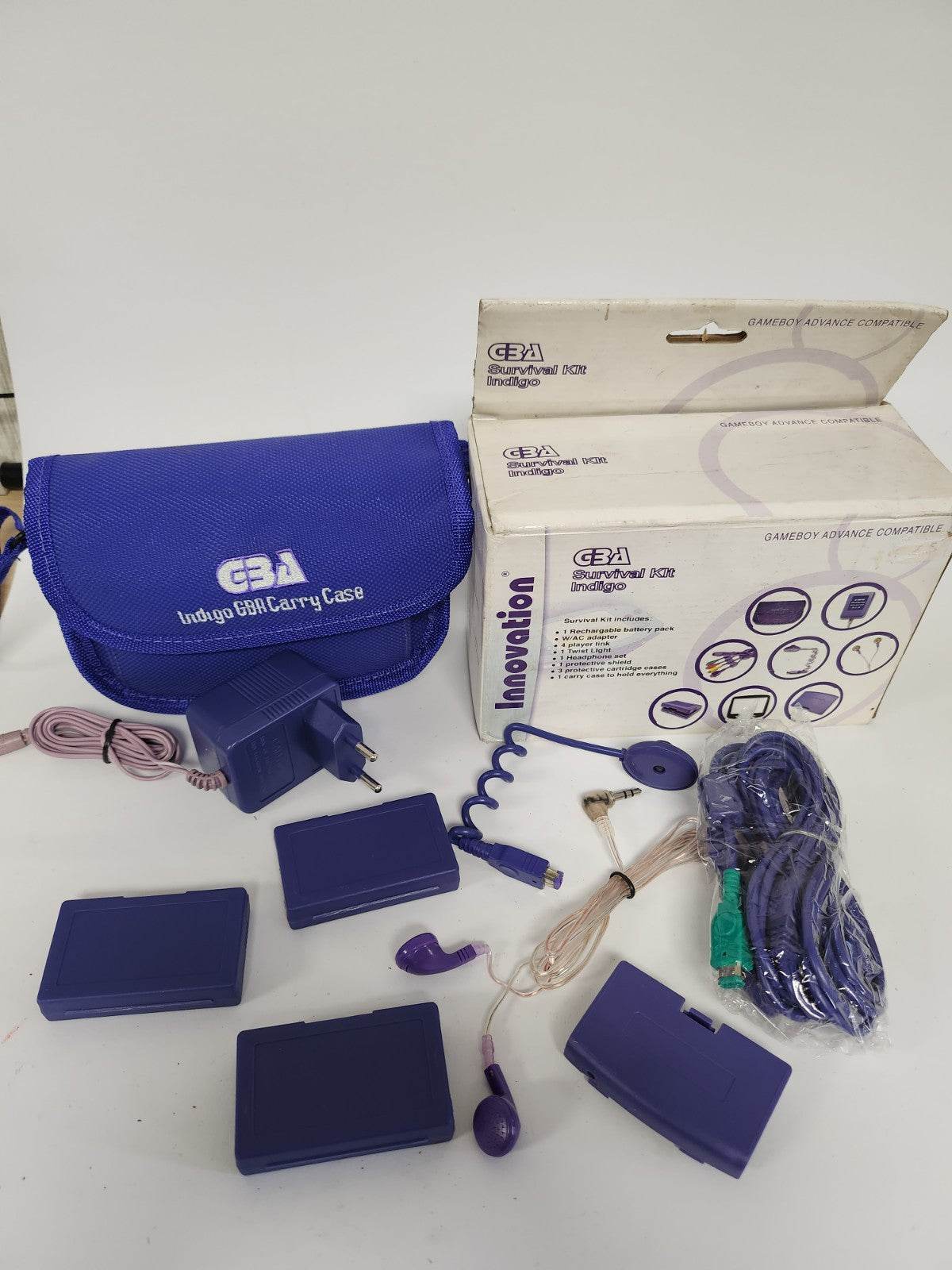 Innovation Survival Kit Indigo in doos Game Boy Advance - Feniks Gameshop