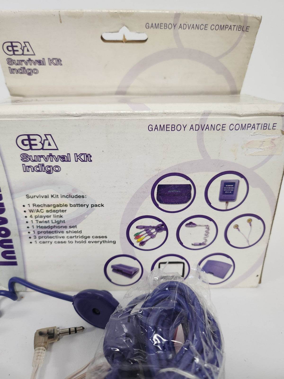 Innovation Survival Kit Indigo in doos Game Boy Advance - Feniks Gameshop