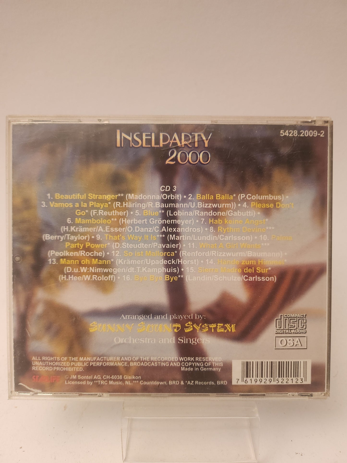 Inselparty 2000 CD 3 - Cd