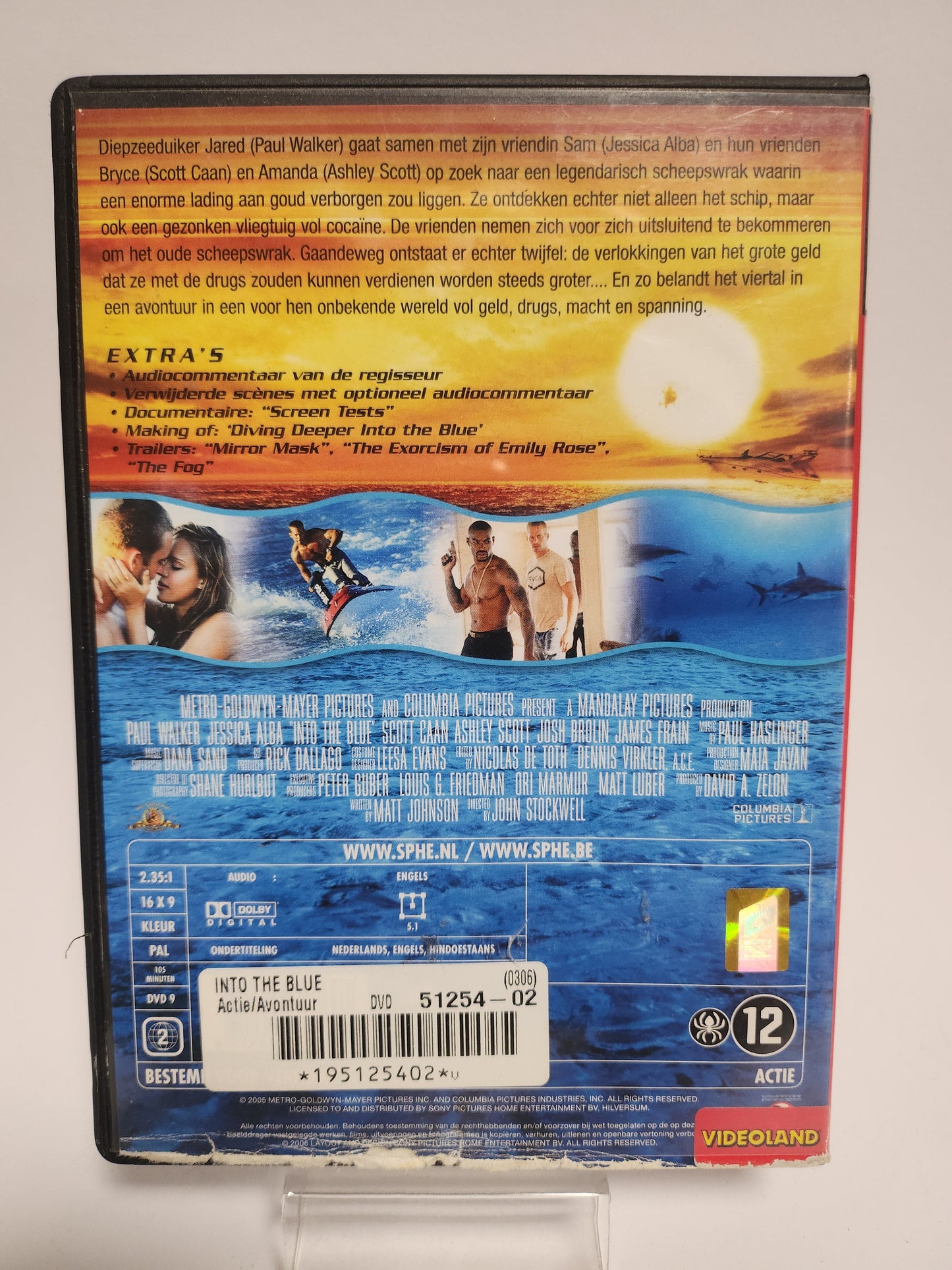 Into the Blue Dvd - Dvd Volwassenen