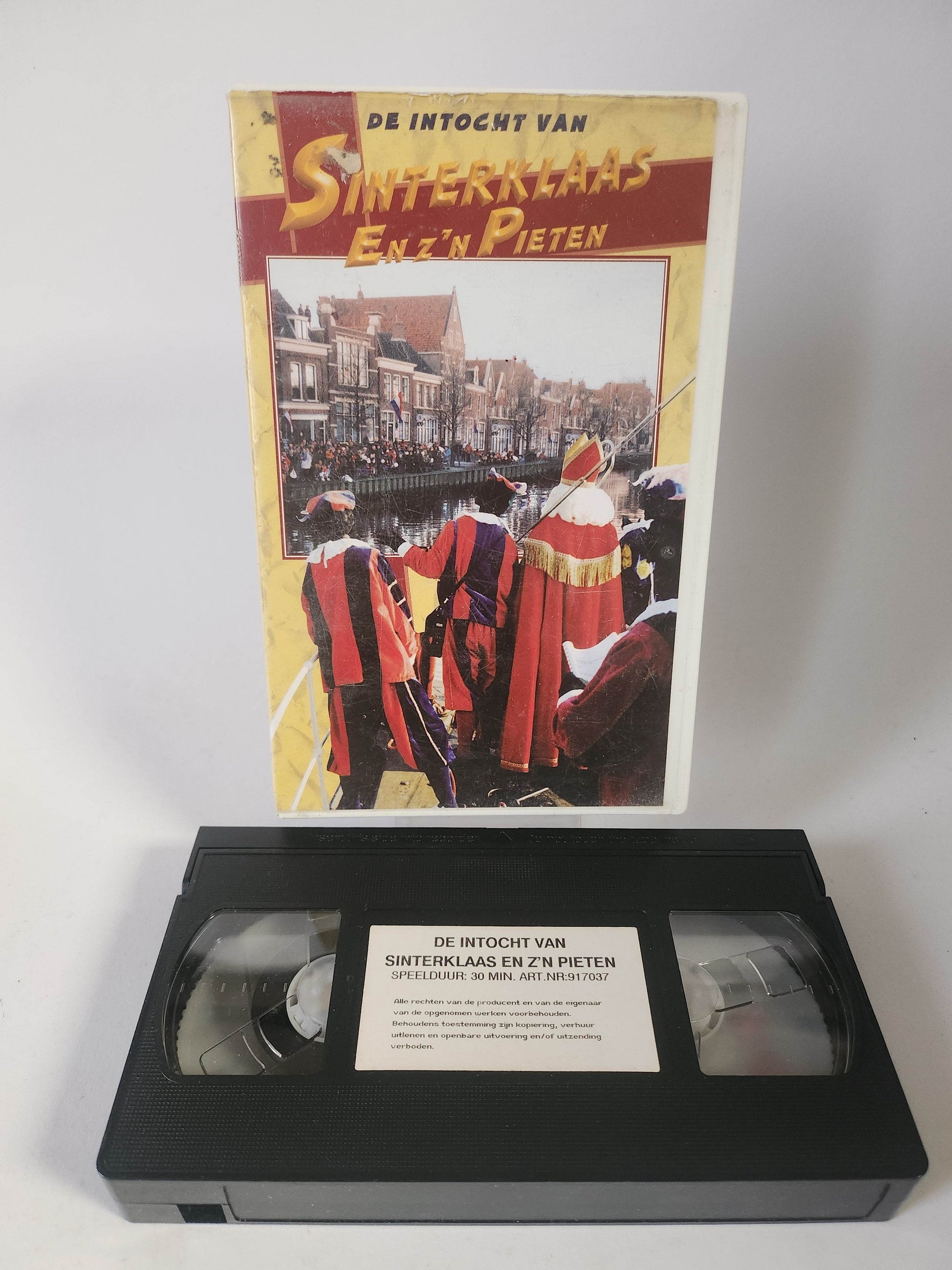 Intocht van Sinterklaas en z'n Pieten 1997 VHS Kids - Feniks Gameshop