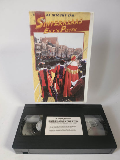Intocht van Sinterklaas en z'n Pieten 1997 VHS Kids - Feniks Gameshop