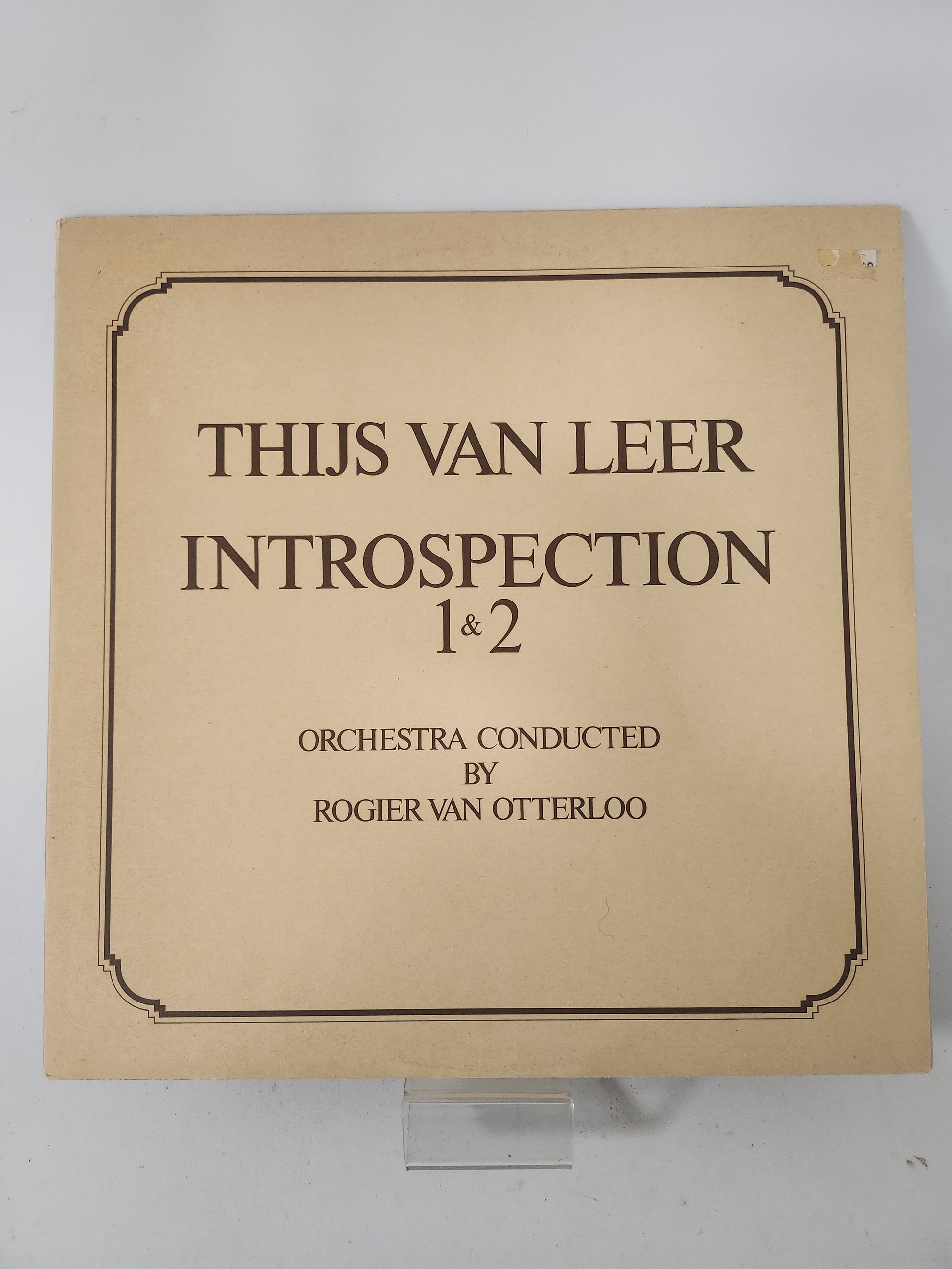 Introspection 1 & 2: Thijs van Leer LP Vinyl - Lp Vinyl