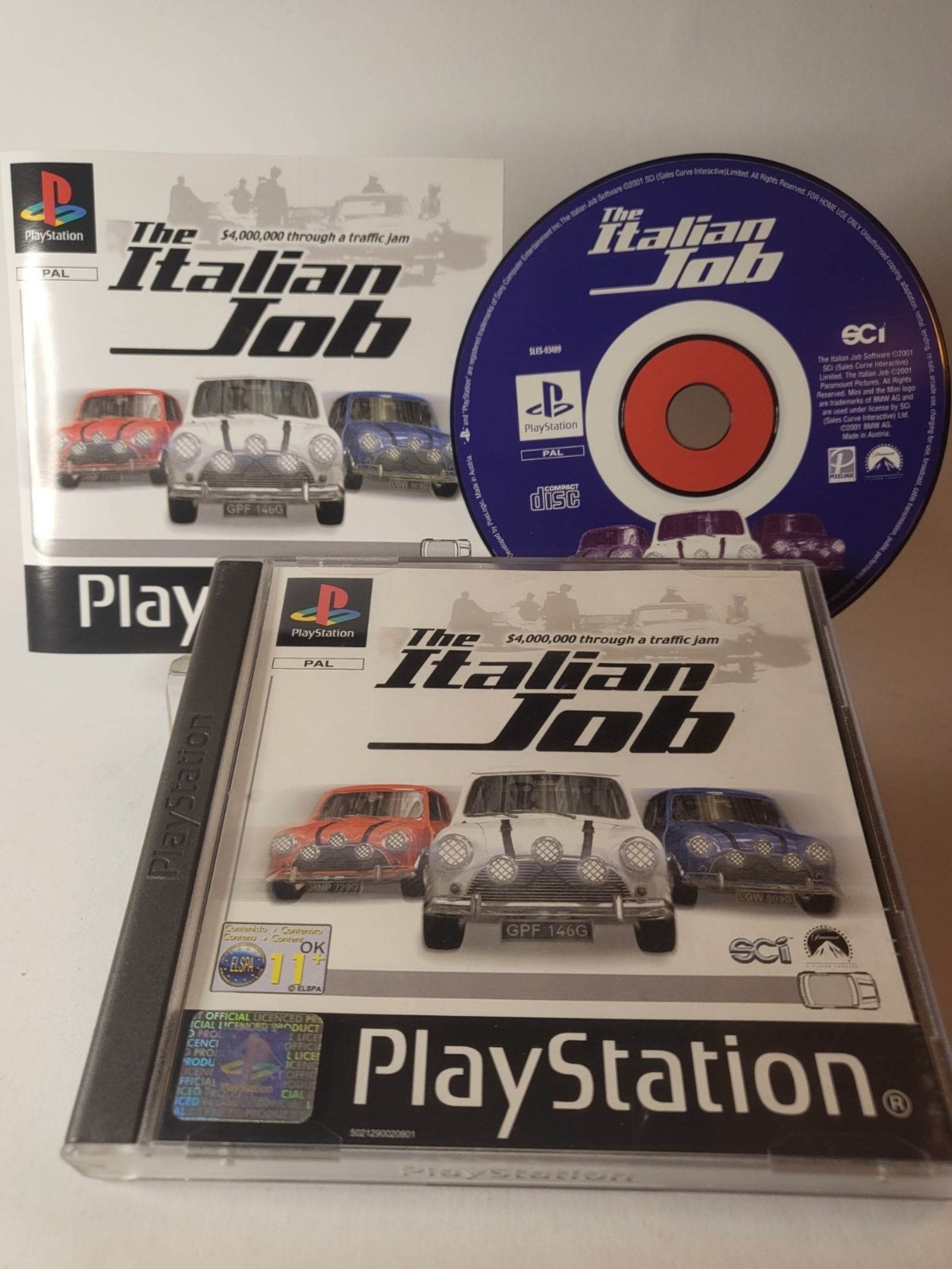 Italian Job Playstation 1 - Feniks Gameshop