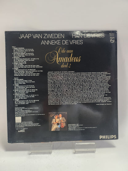 Jaap van Zweden Han de Vries & Anneke de Vries: Ode aan Amadeus Deel 2 LP Vinyl - Lp Vinyl
