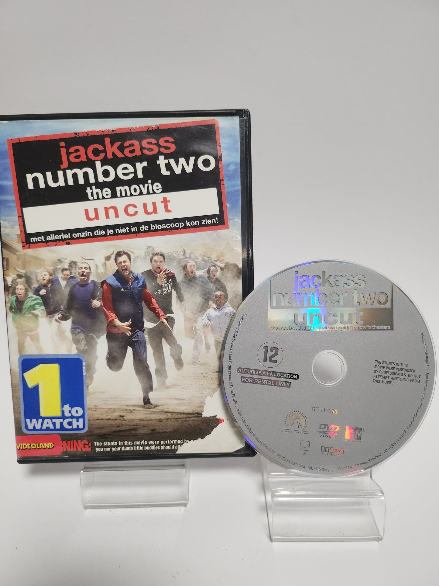 Jackass Number Two Uncut Dvd - Dvd Volwassenen
