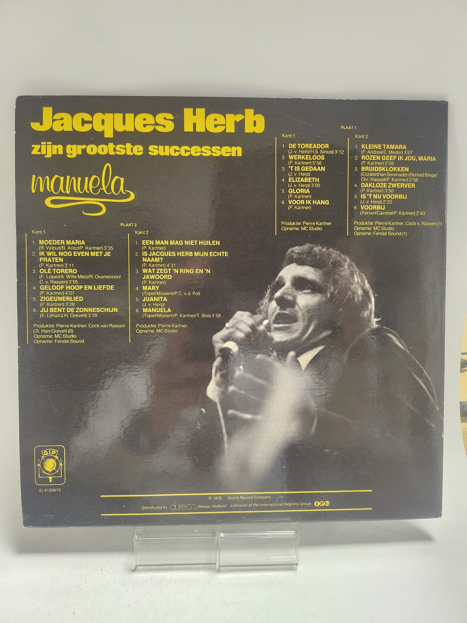 Jacques Herb: Zijn Grootste Successen ’Manuela’ LP Vinyl - Lp Vinyl