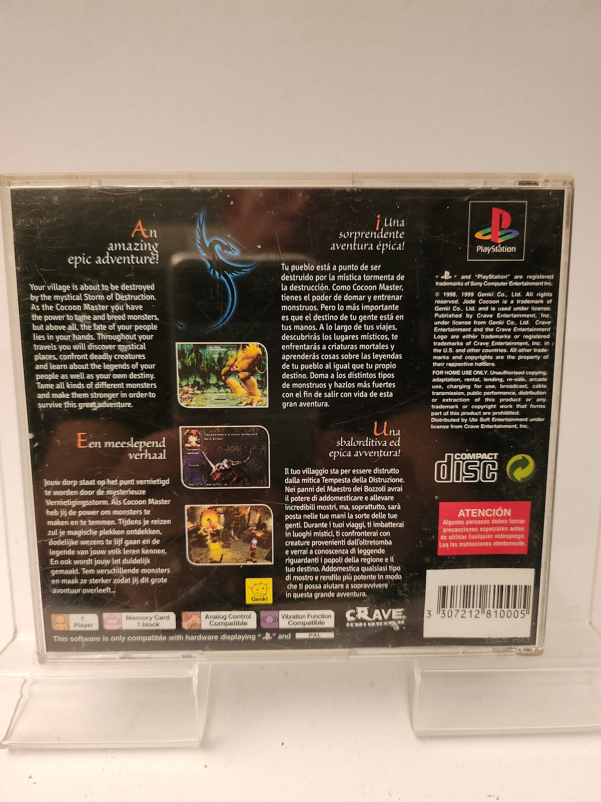Jade Cocoon: Story of the Tamamayu Playstation 1 - Playstation 1 Games