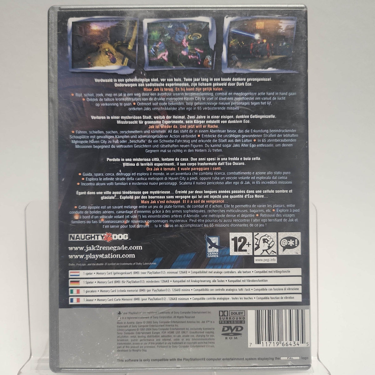 Jak II Renegade Platinum Edition Playstation 2 - Feniks Gameshop