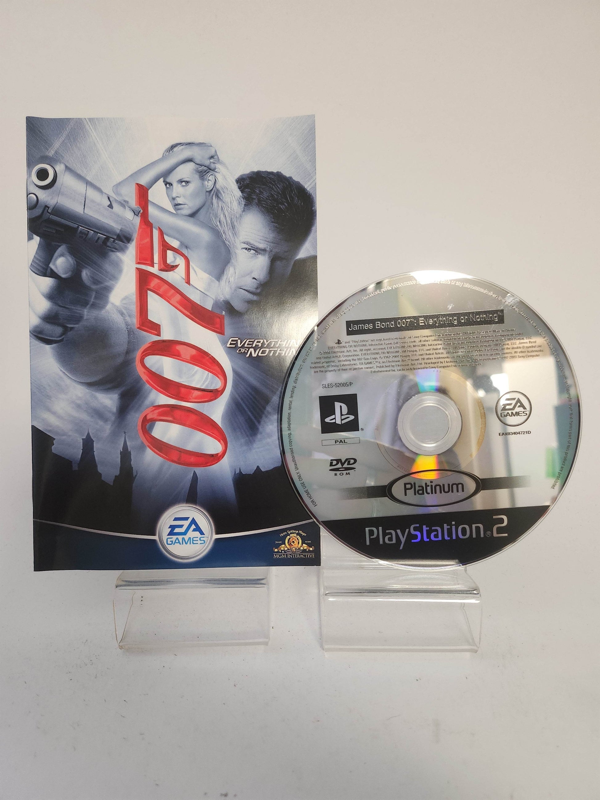 James Bond 007 Everything or Nothing Platinum Playstation 2 - Feniks Gameshop