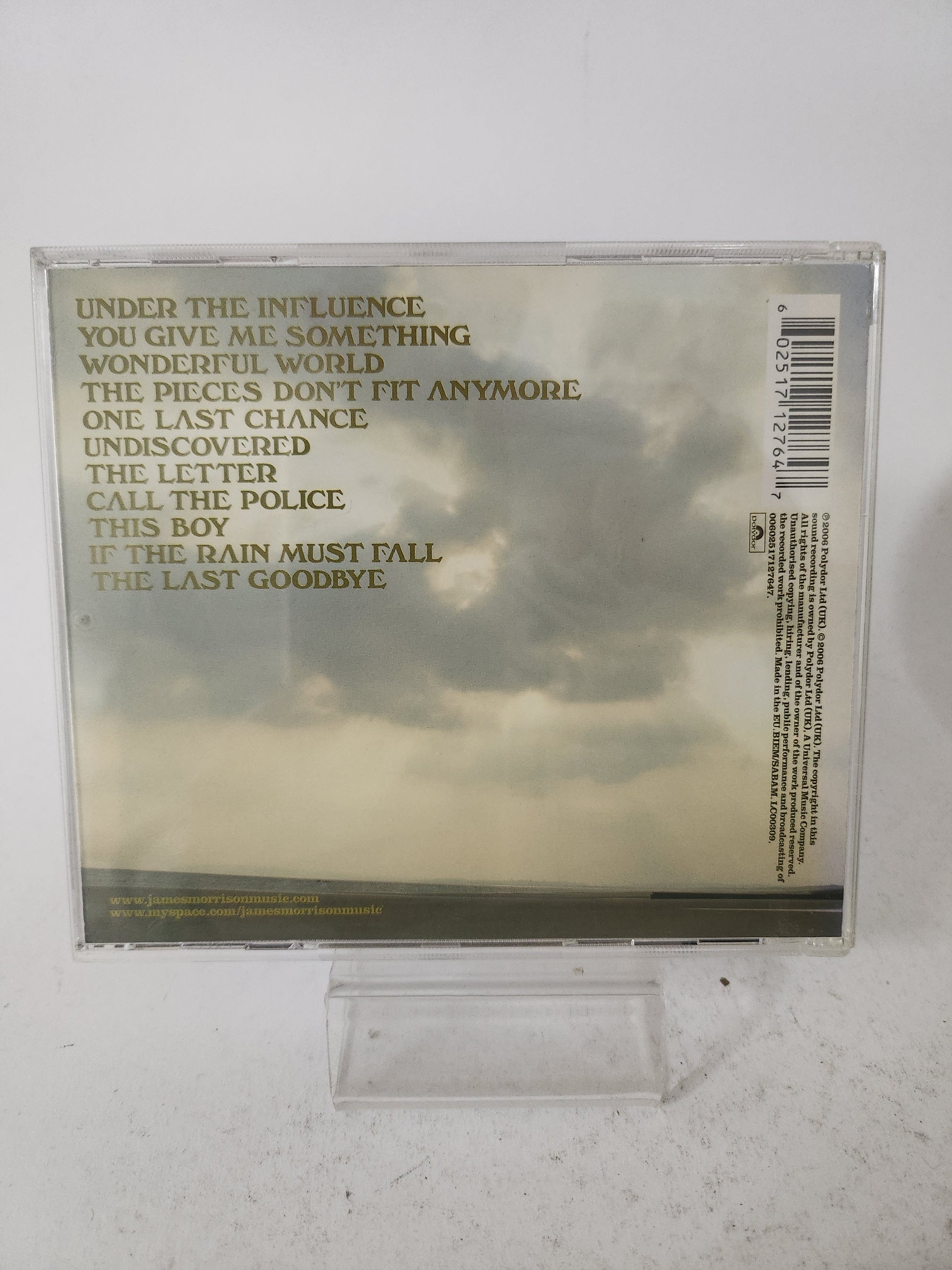 James Morrison: Undiscovered CD - Cd