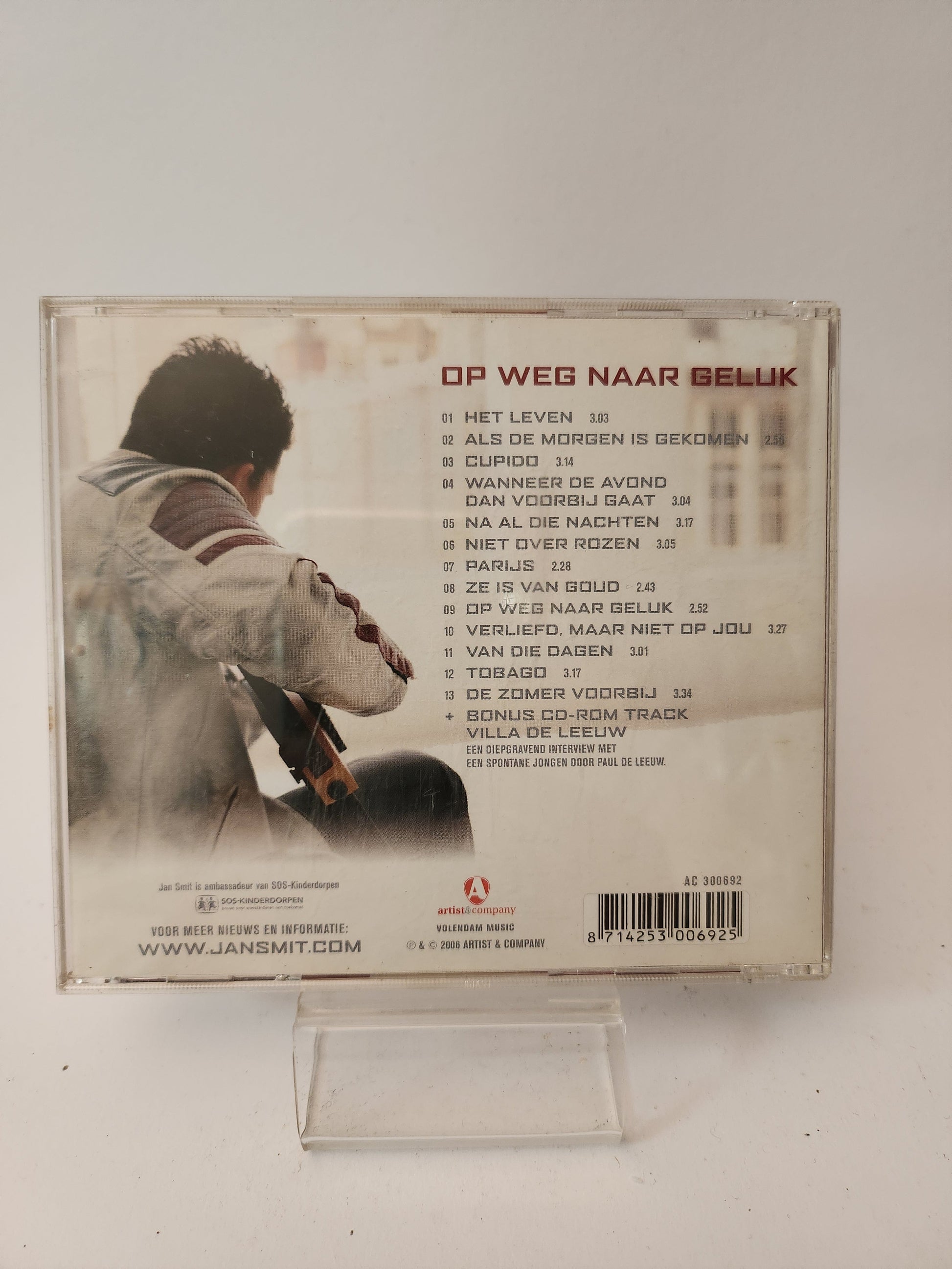 Jan Smit: Op Weg naar Geluk CD - Cd