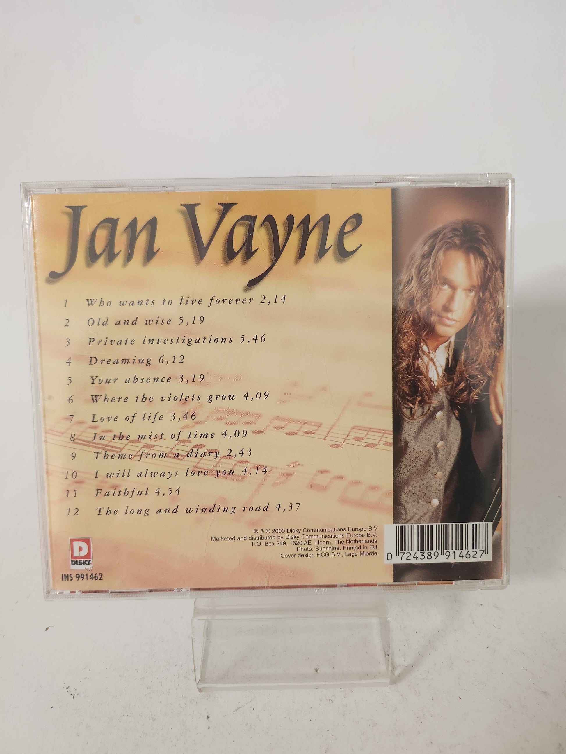 Jan Vayne CD - Cd