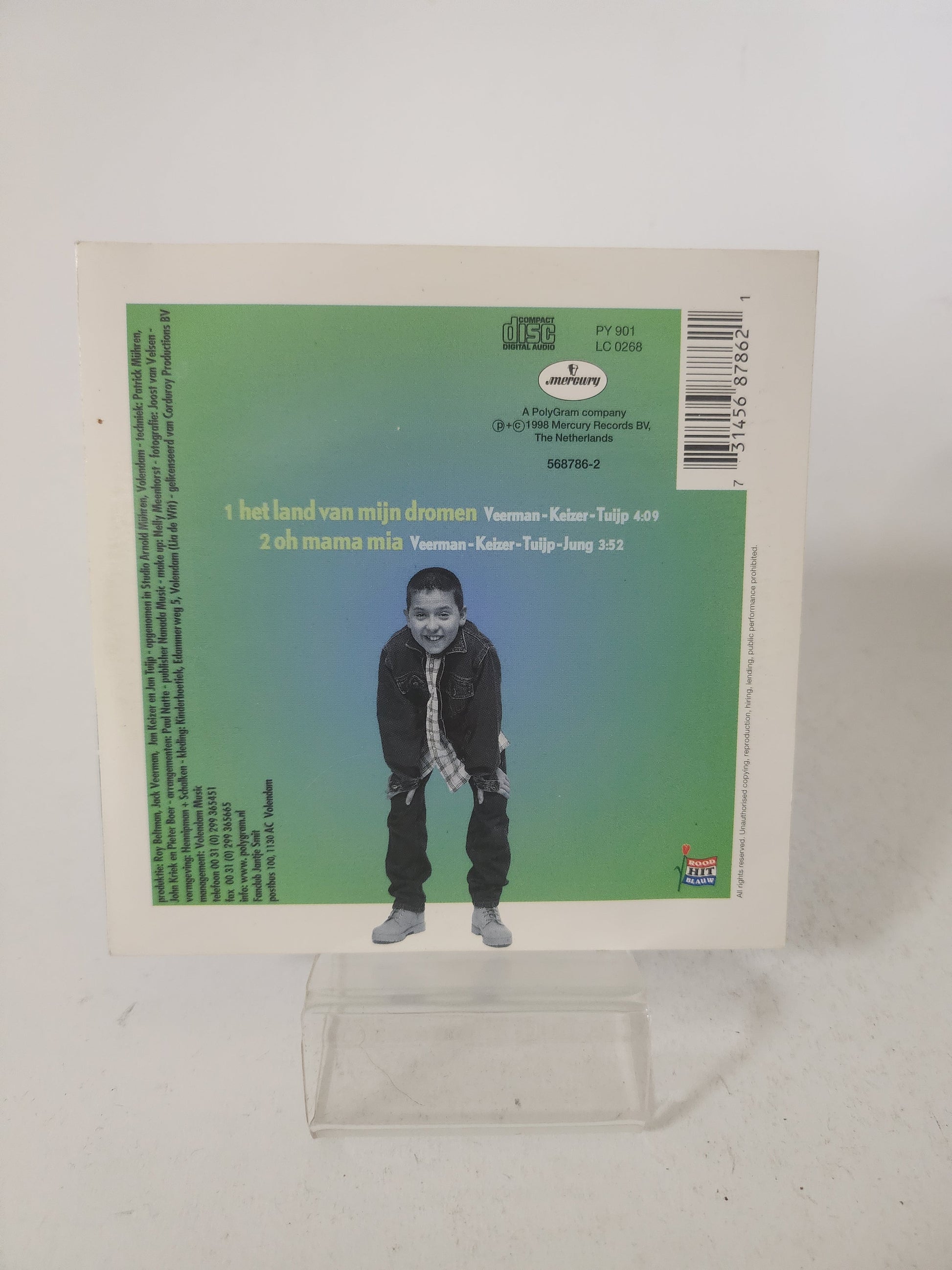 Jantje Smit: het Land van Mijn Dromen CD Single - CD Single