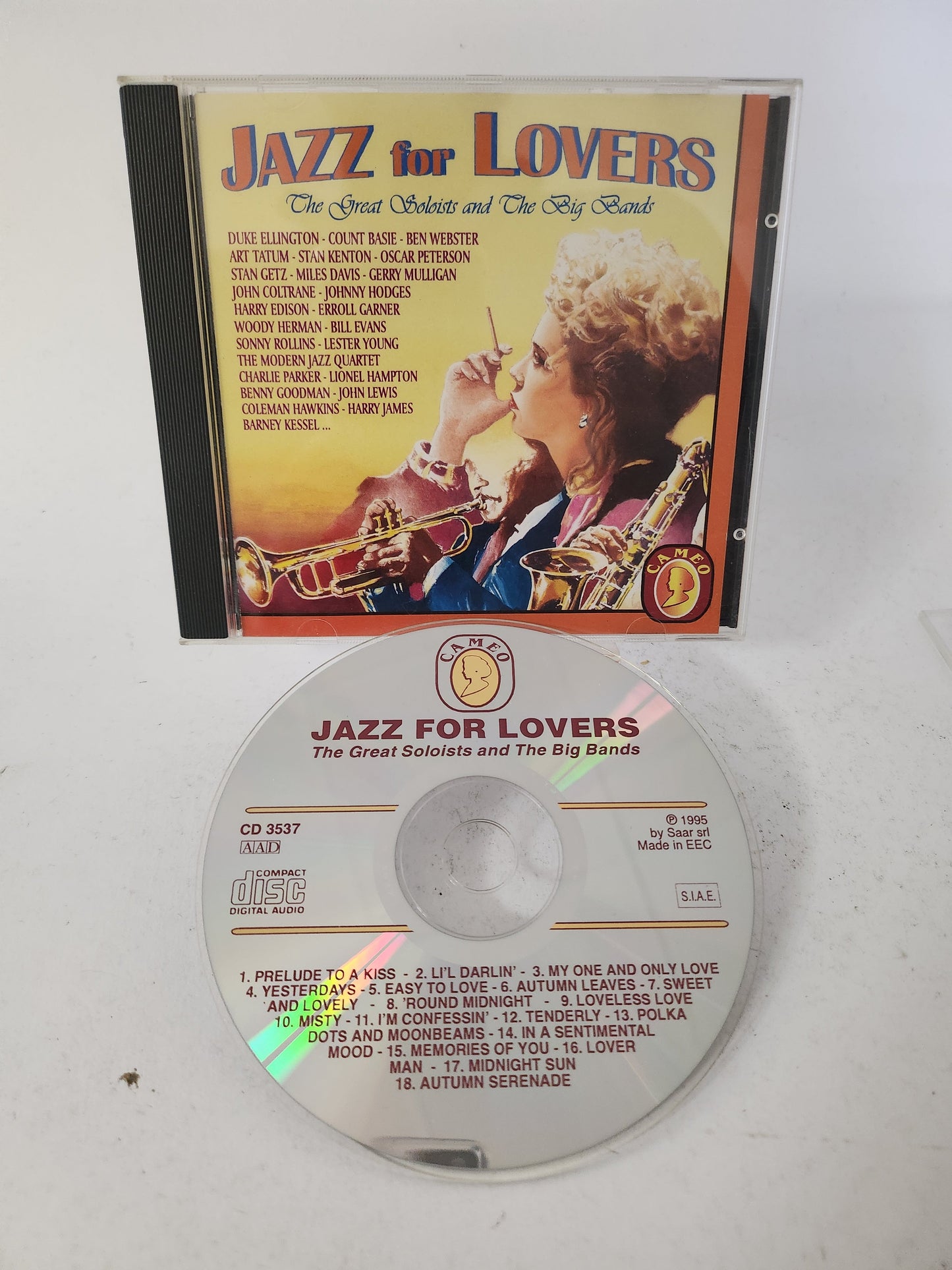 Jazz for Lovers: the Great Soloists and the Big Bands CD - Cd