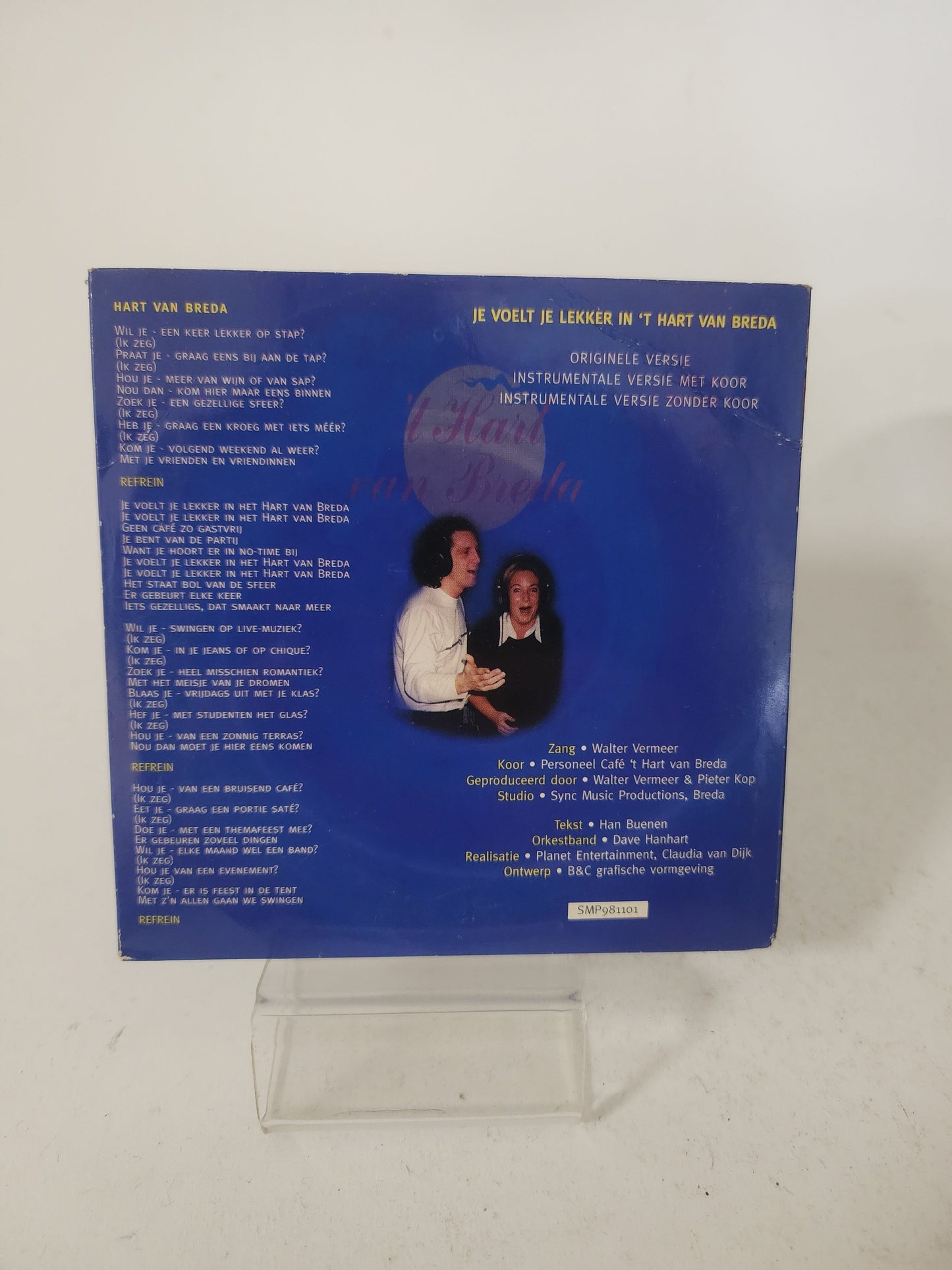 Je Voelt je Lekker in ’t Hart van Breda CD Single - CD Single