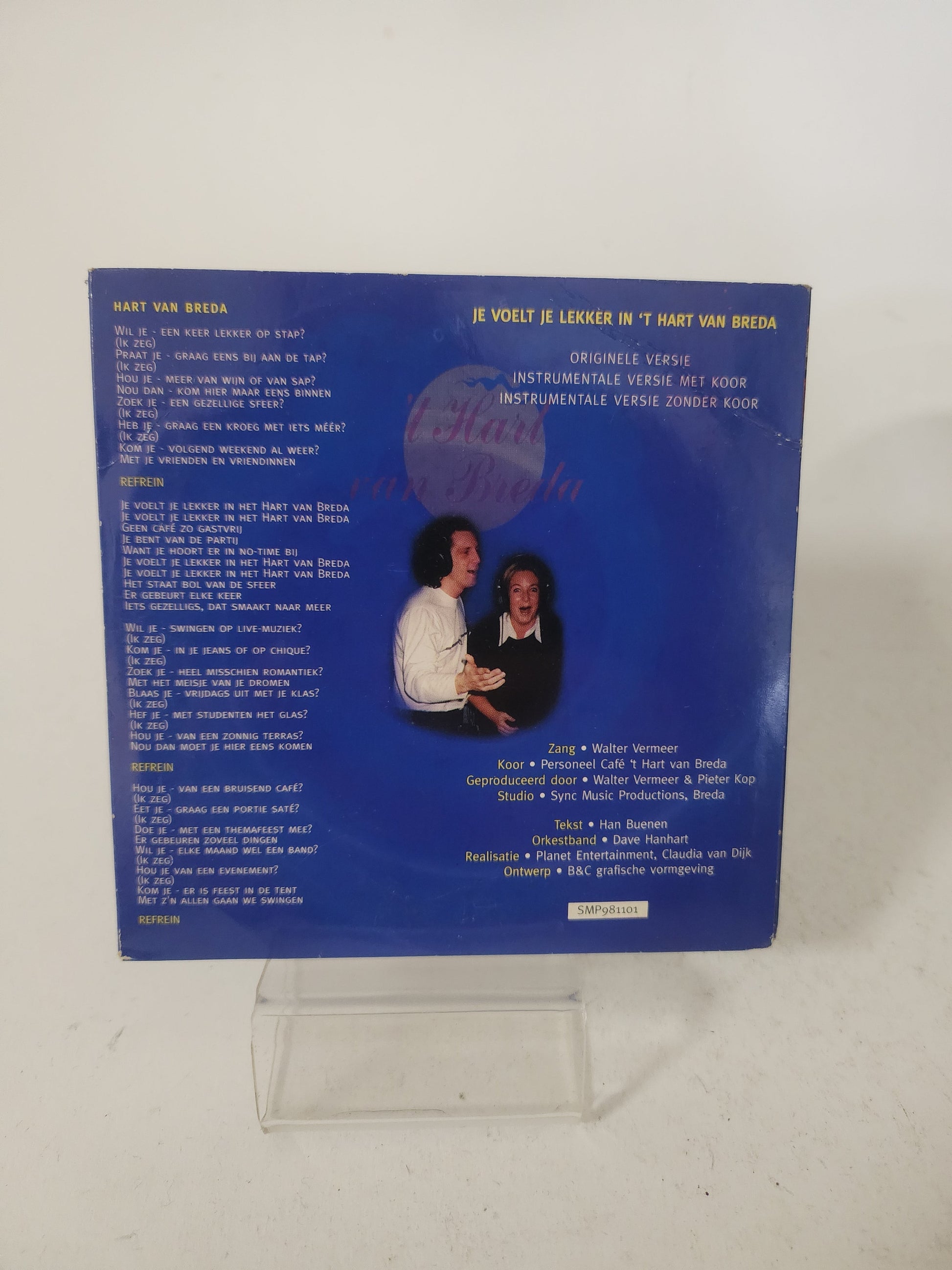 Je Voelt je Lekker in ’t Hart van Breda CD Single - CD Single