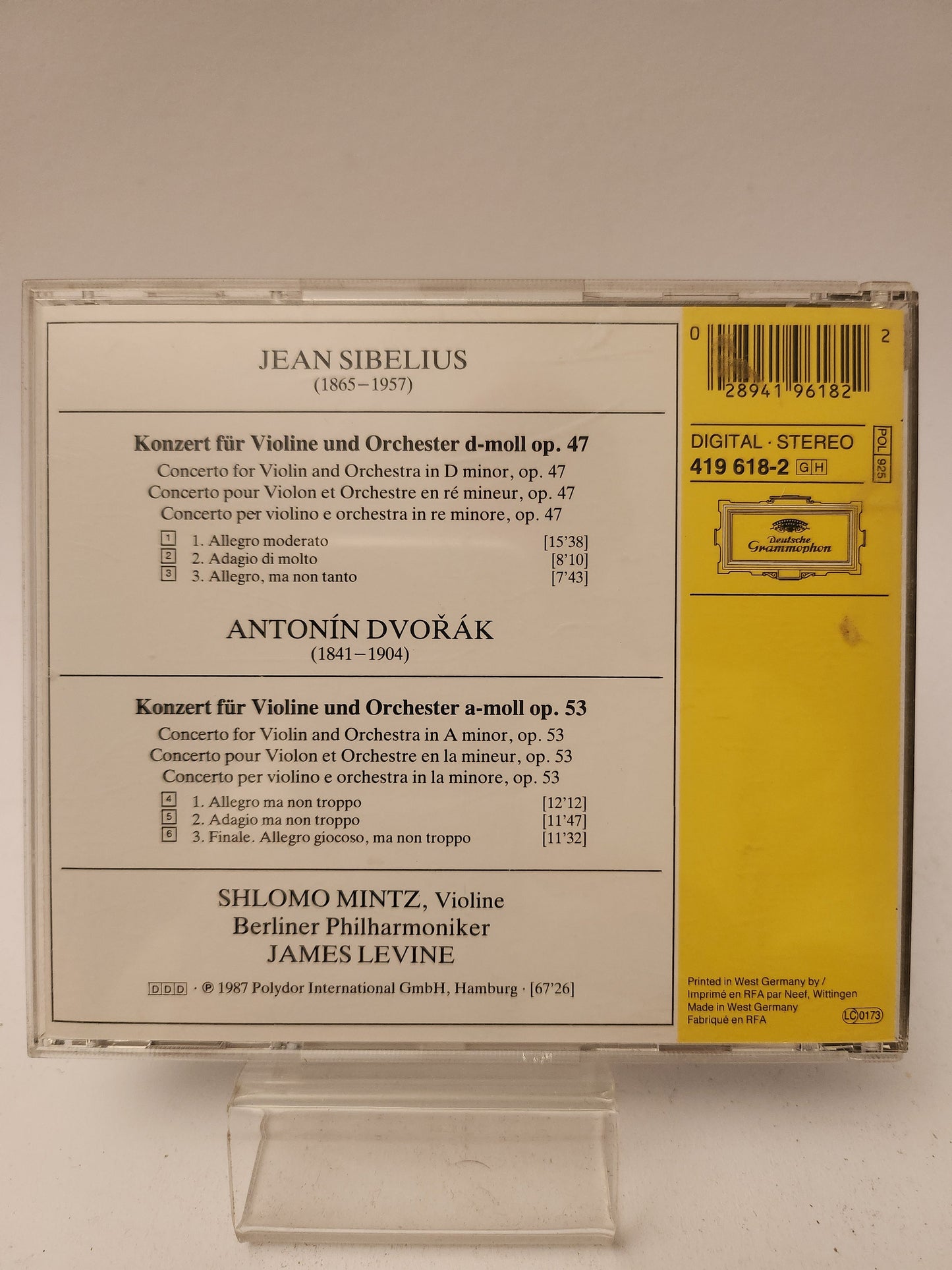 Jean Sibelius CD - Cd