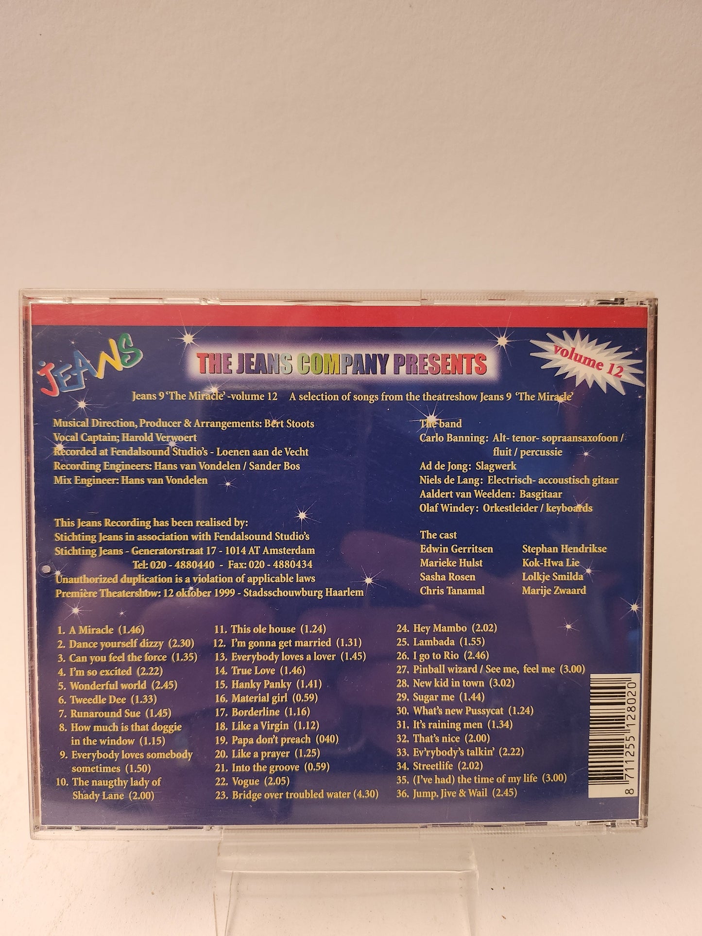 Jeans 9: the Miracle Volume 12 CD - Cd