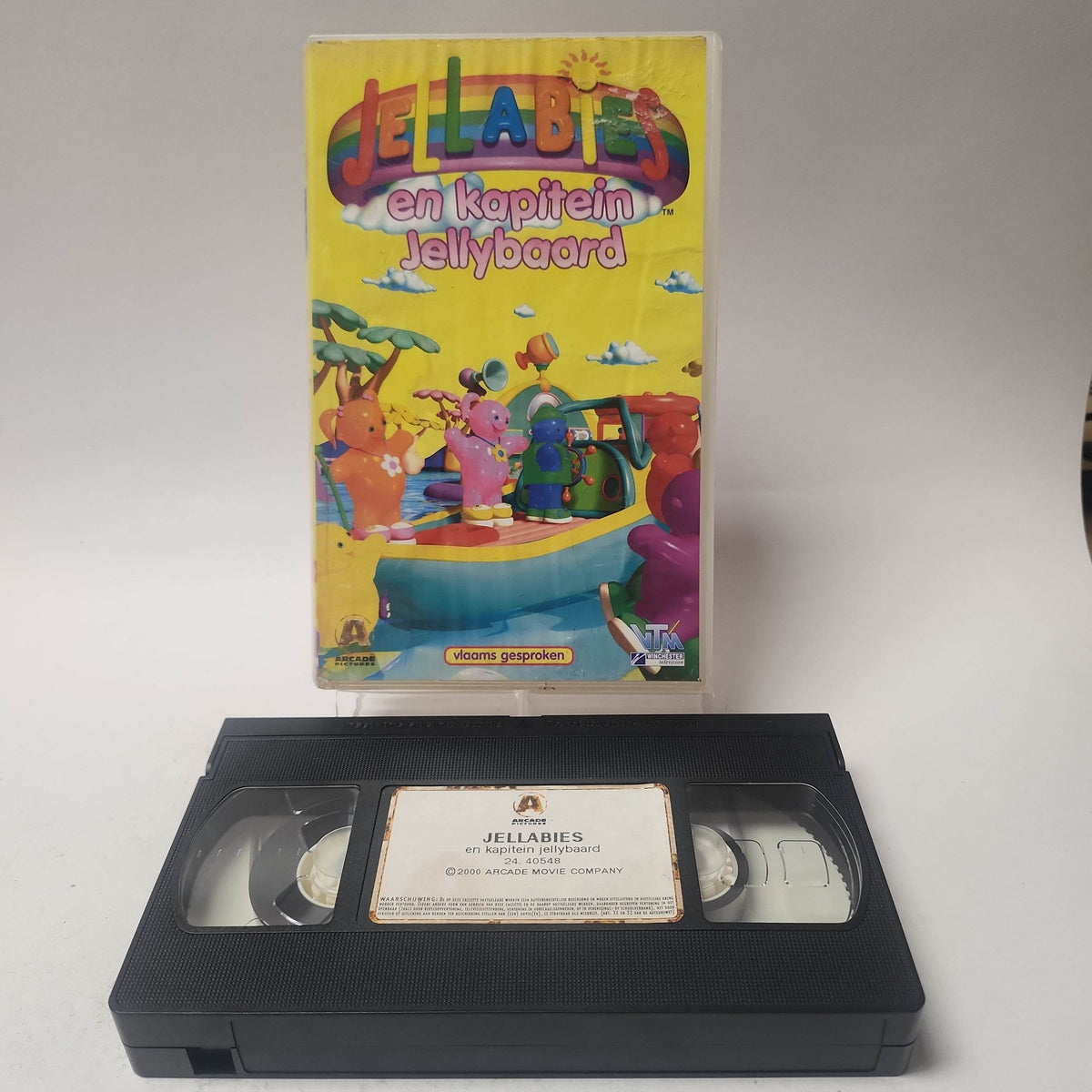 Jellabies en Kapitein Jellybaard VHS - Feniks Gameshop