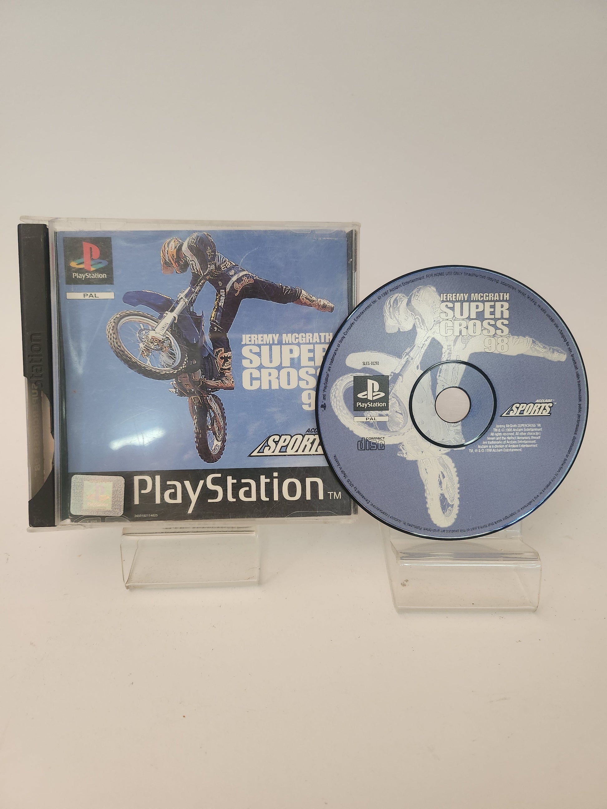 Jeremy McGrath Supercross ’98 (No Book) PlayStation 1 - Playstation 1 Games