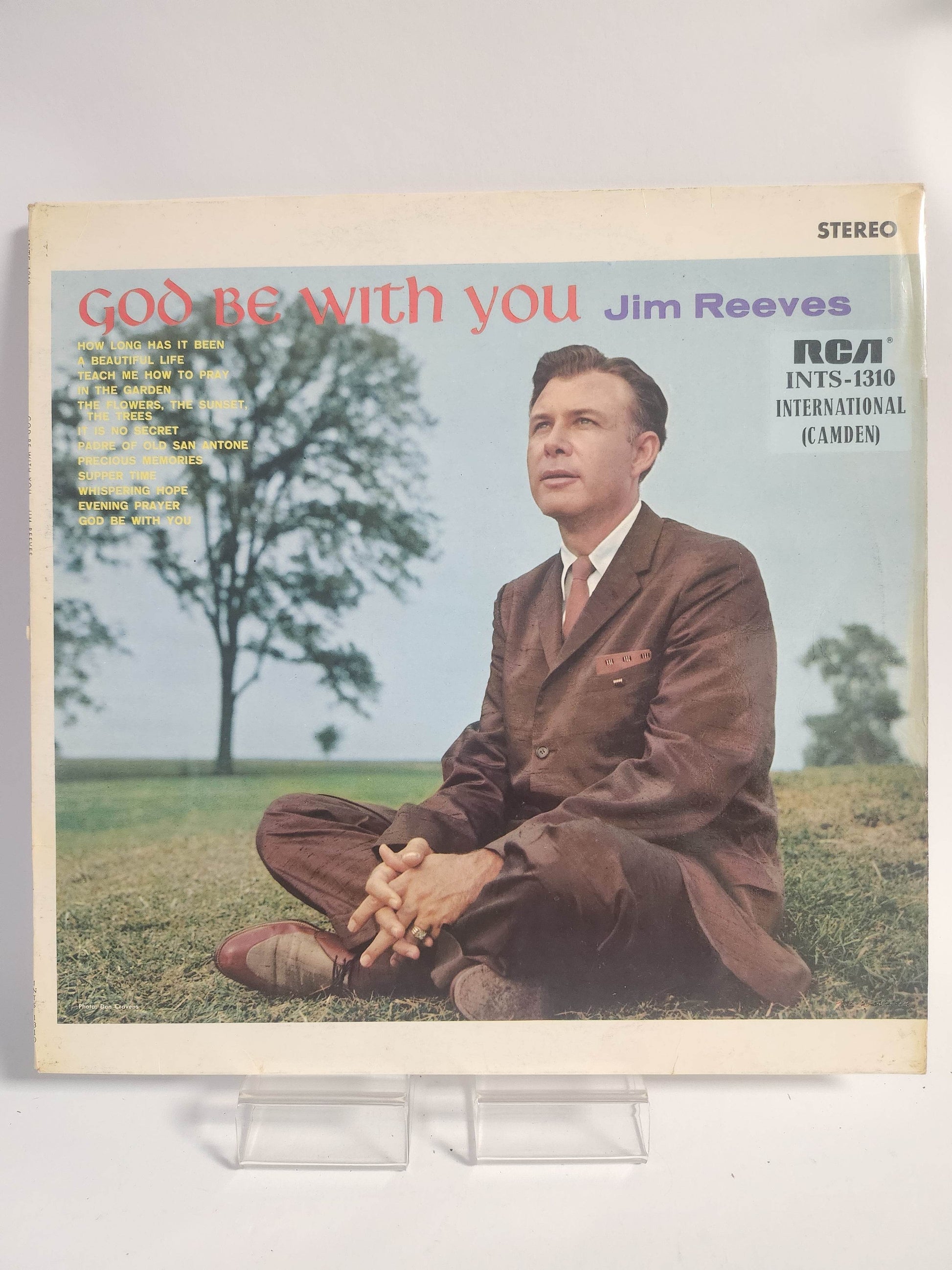 Jim Reeves: God be With You LP Vinyl - Feniks Gameshop