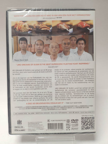Jiro Dreams of Sushi geseald DVD - Feniks Gameshop