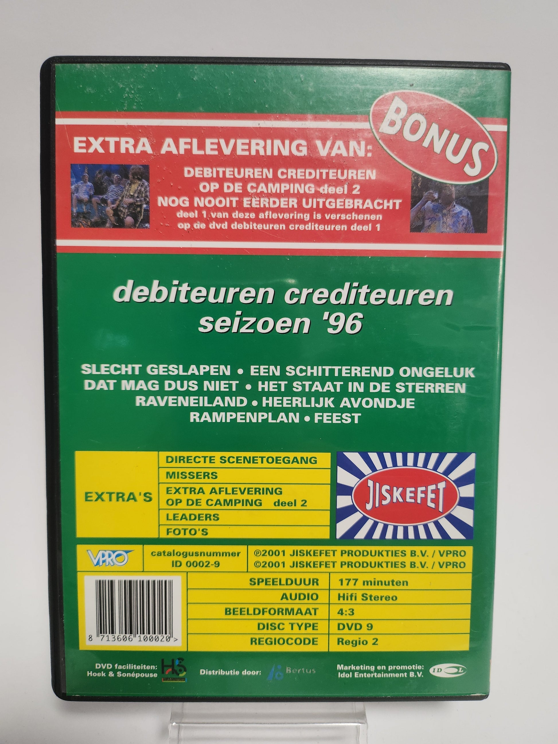 Jiskefet: Debiteuren Crediteuren 2 Dvd - Dvd Volwassenen