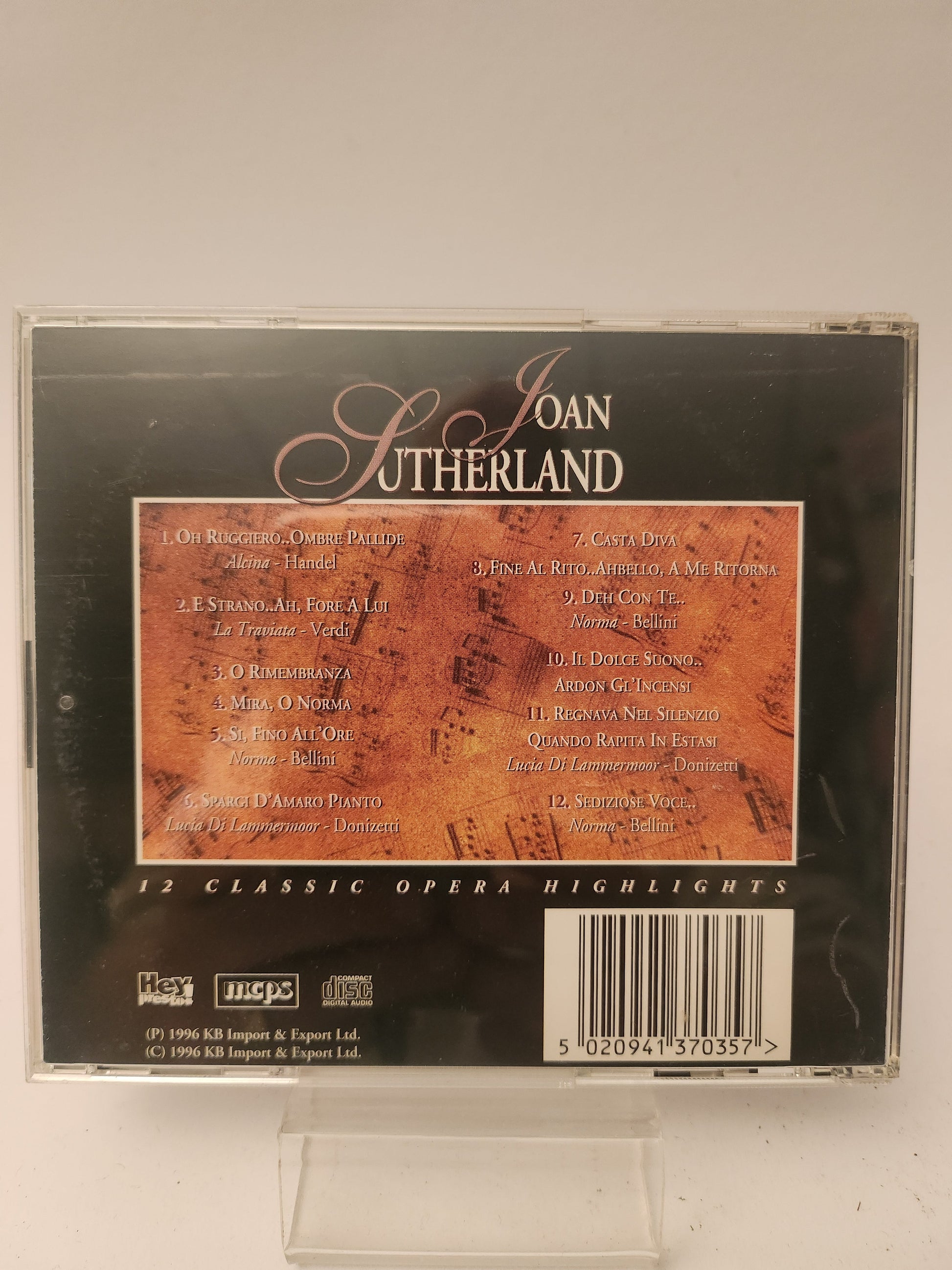 Joan Sutherland CD - Cd