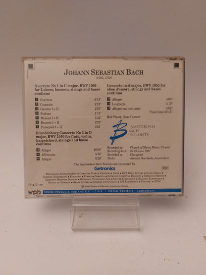 Johann Sebastian Bach: Sponsored by Gertronics CD - Cd