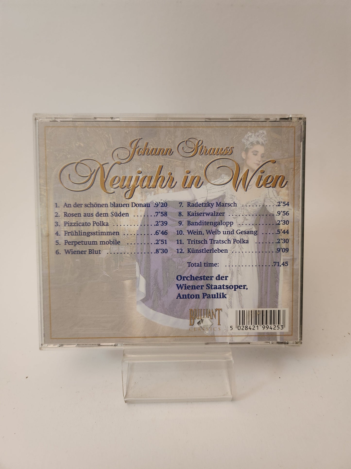 Johann Strauss: Neujahr in Wien CD - Cd